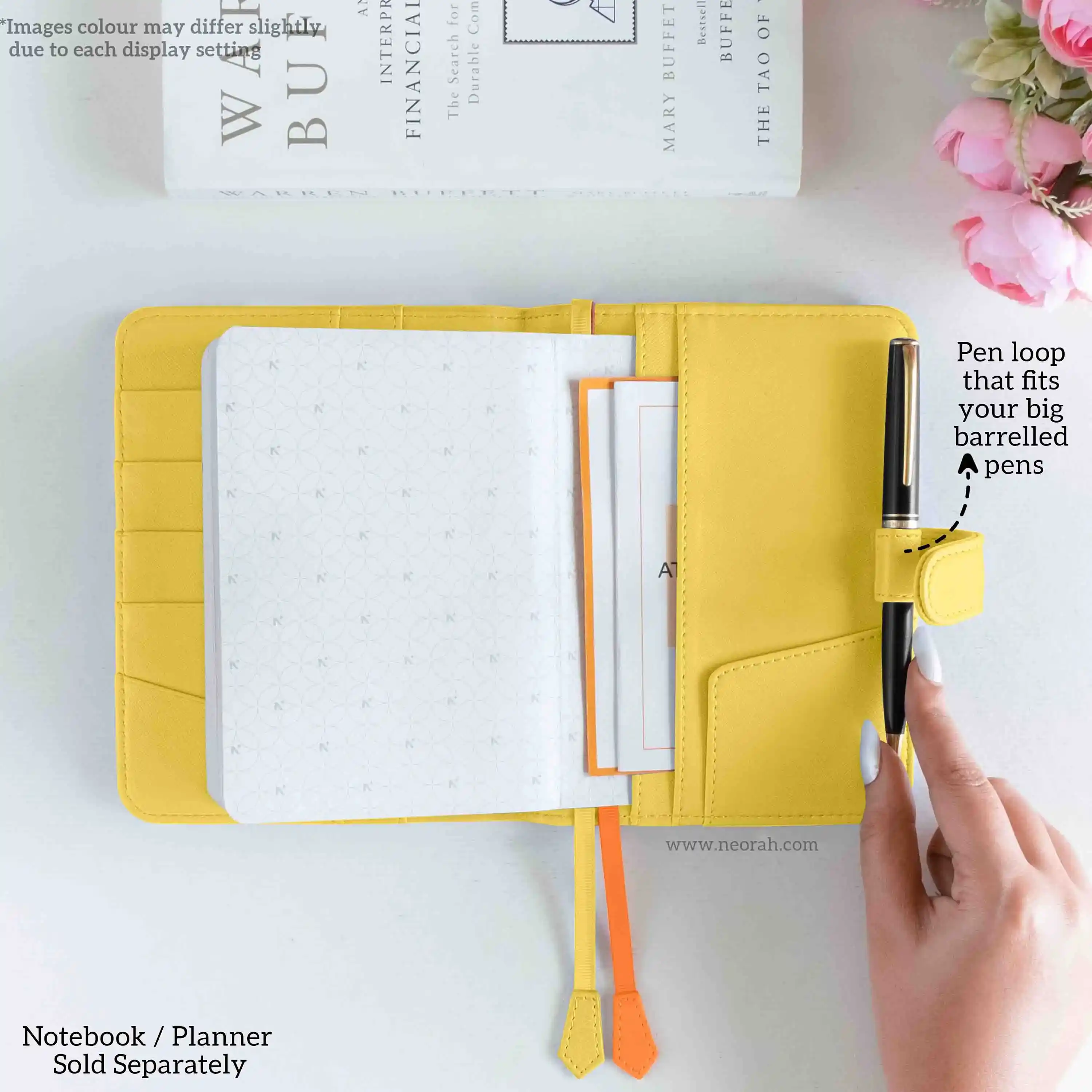 A6 - REFILLABLE ORGANISER SLEEVE - SNAP BUTTON - Image 166