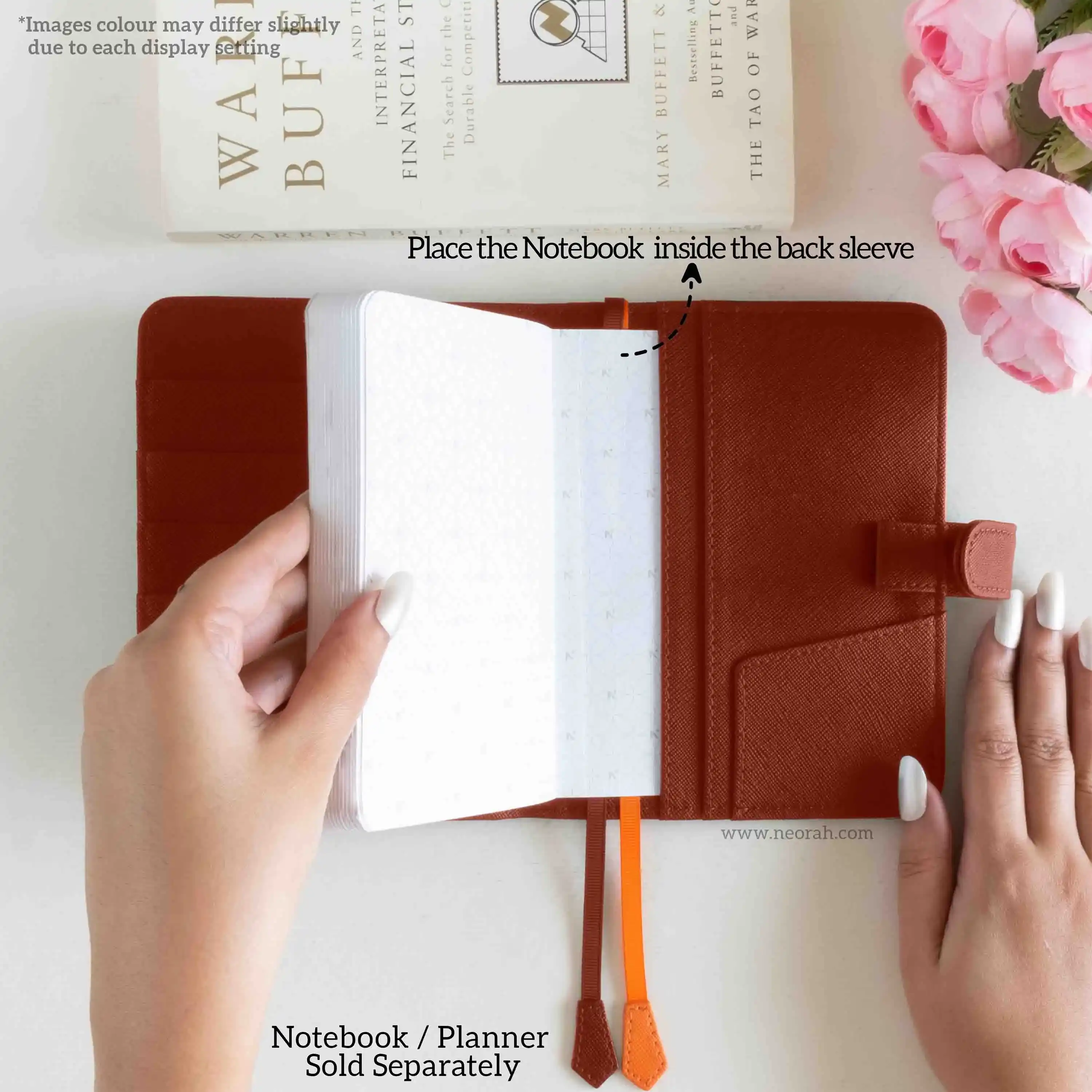 A6 - REFILLABLE ORGANISER SLEEVE - SNAP BUTTON - Image 38