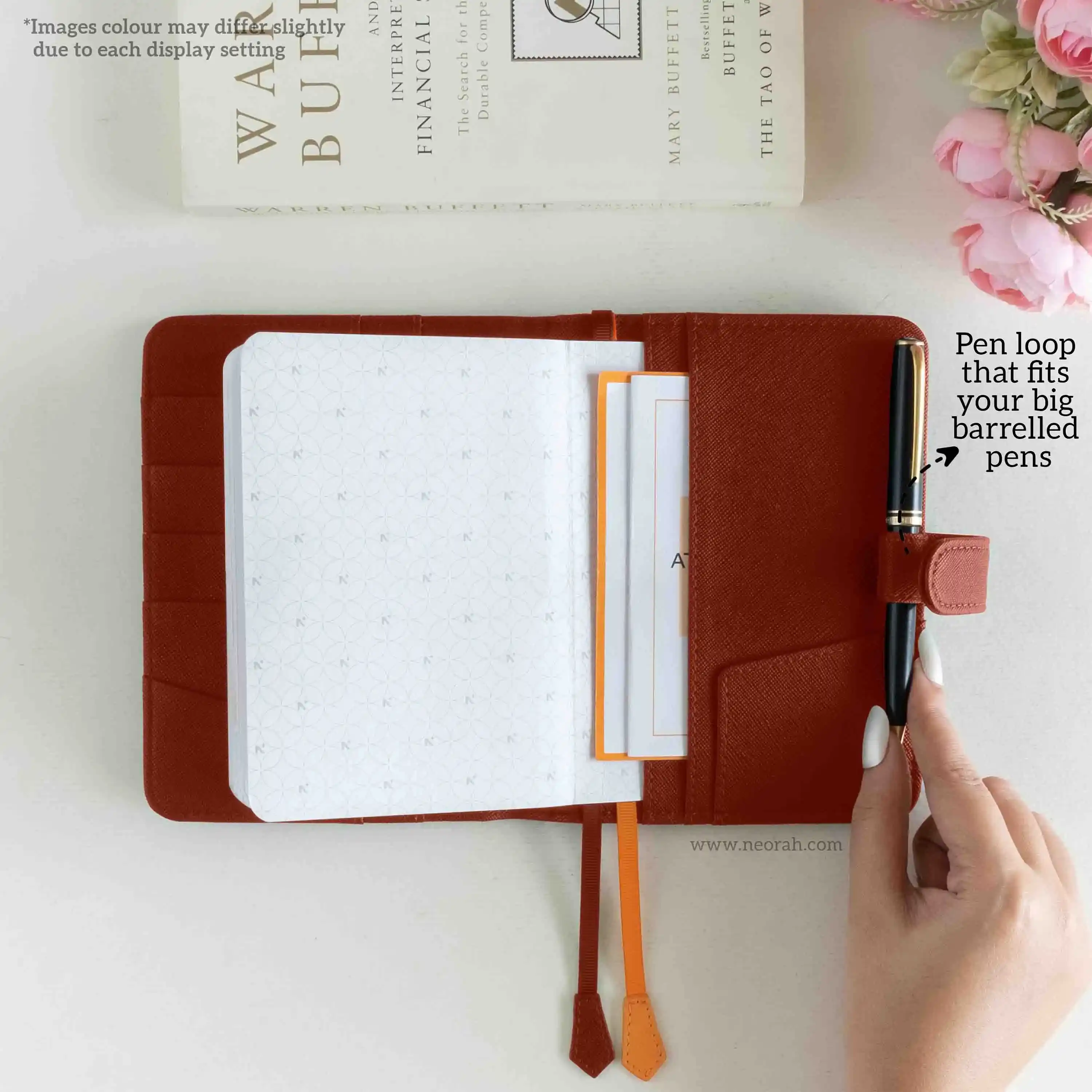 A6 - REFILLABLE ORGANISER SLEEVE - SNAP BUTTON - Image 44