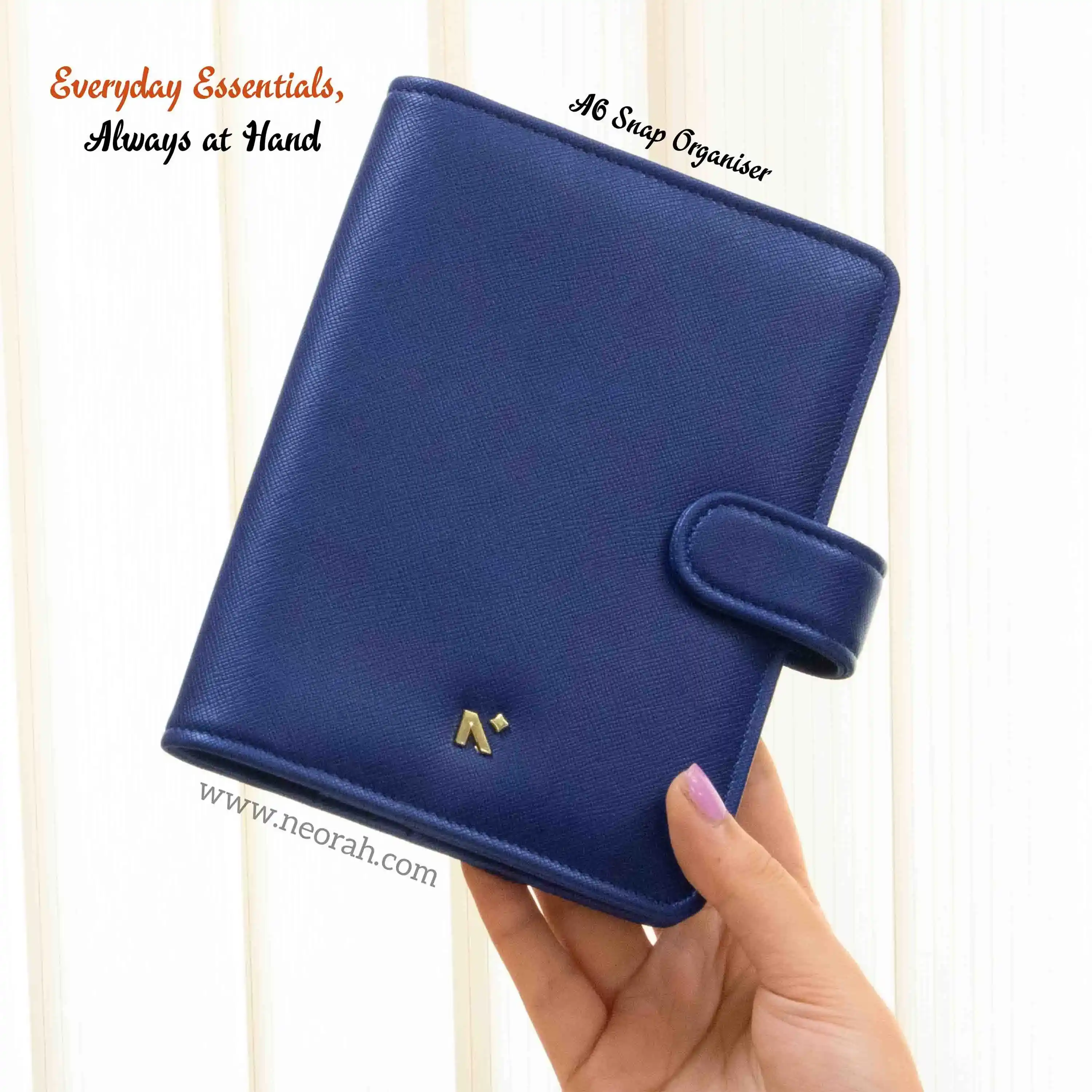 A6 - REFILLABLE ORGANISER SLEEVE - SNAP BUTTON - Image 59