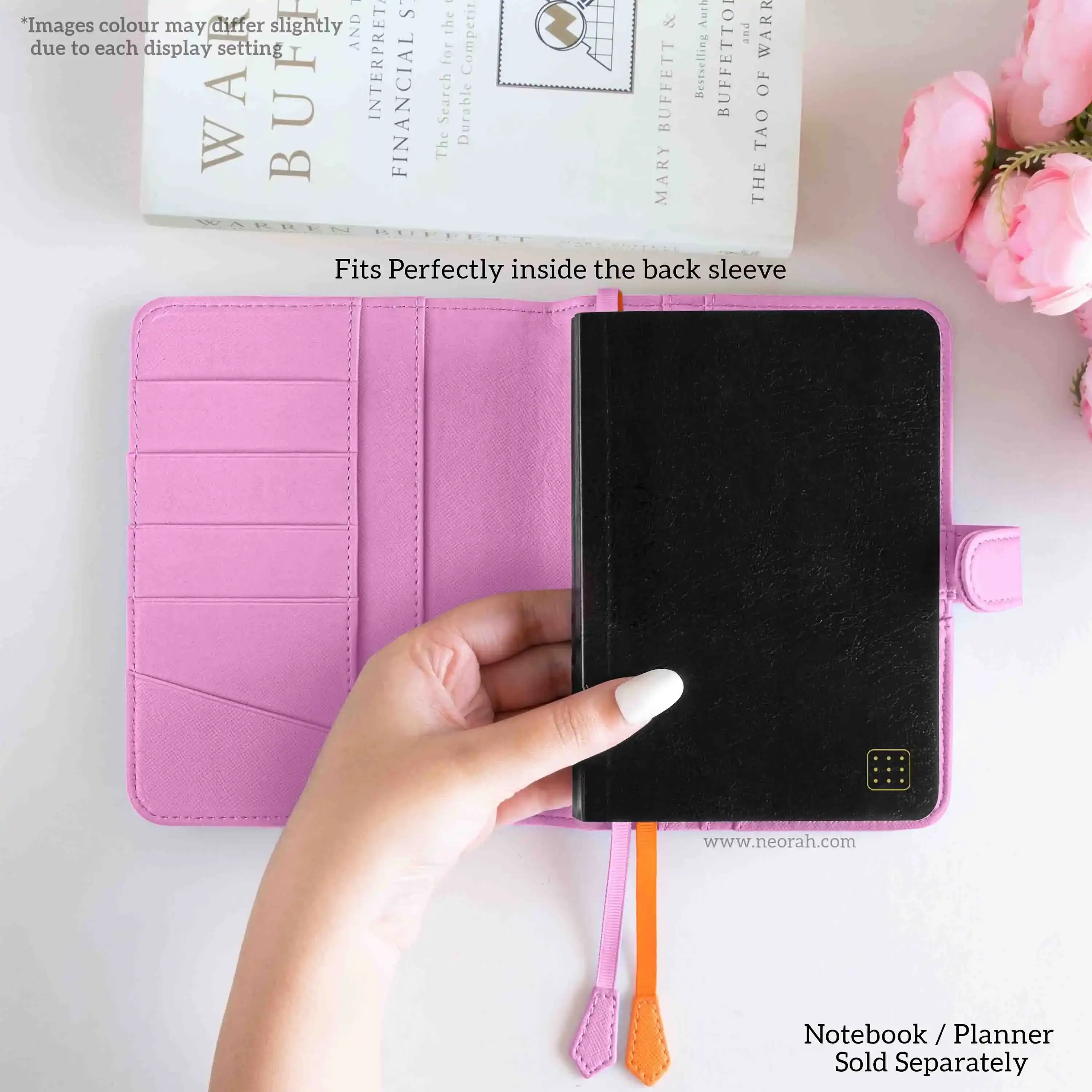 A6 - REFILLABLE ORGANISER SLEEVE - SNAP BUTTON - Image 75