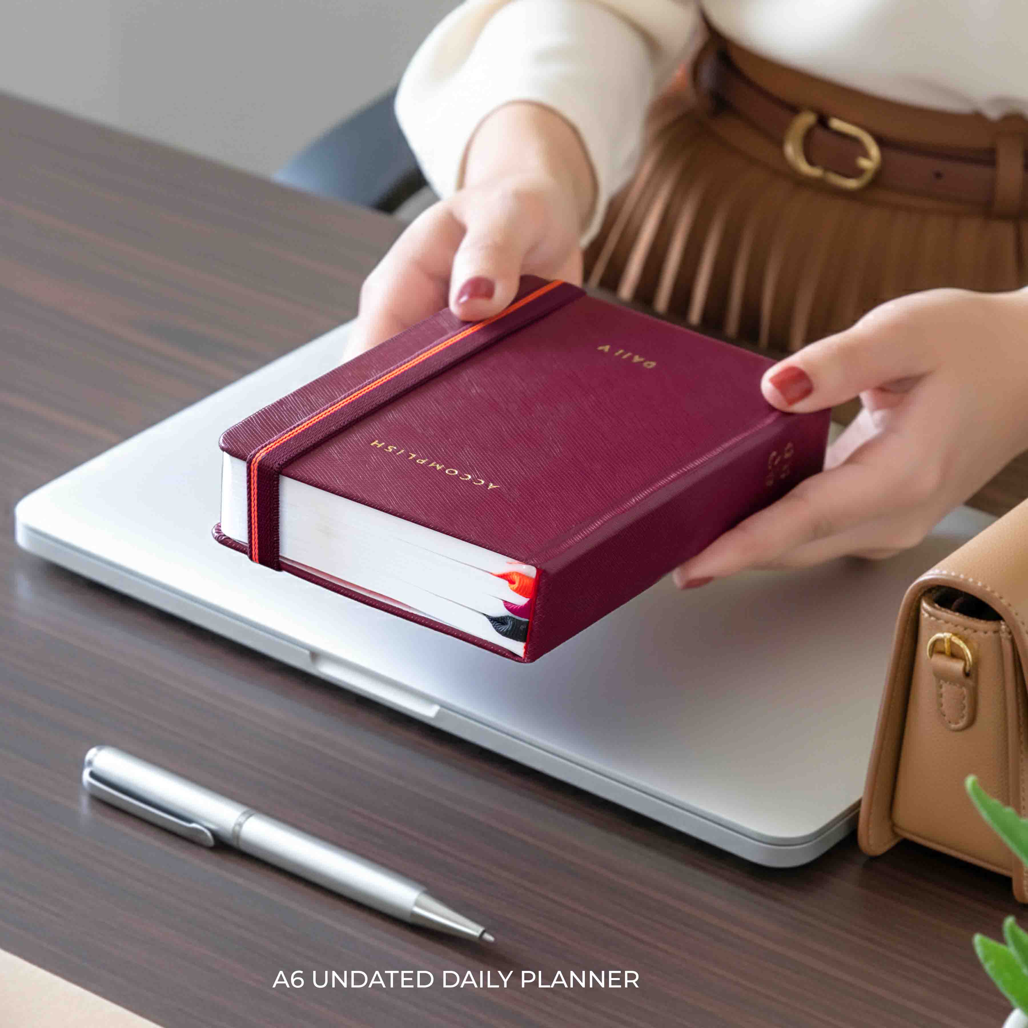A6 - UNDATED - DAILY PLANNER - HARD COVER - Image 52