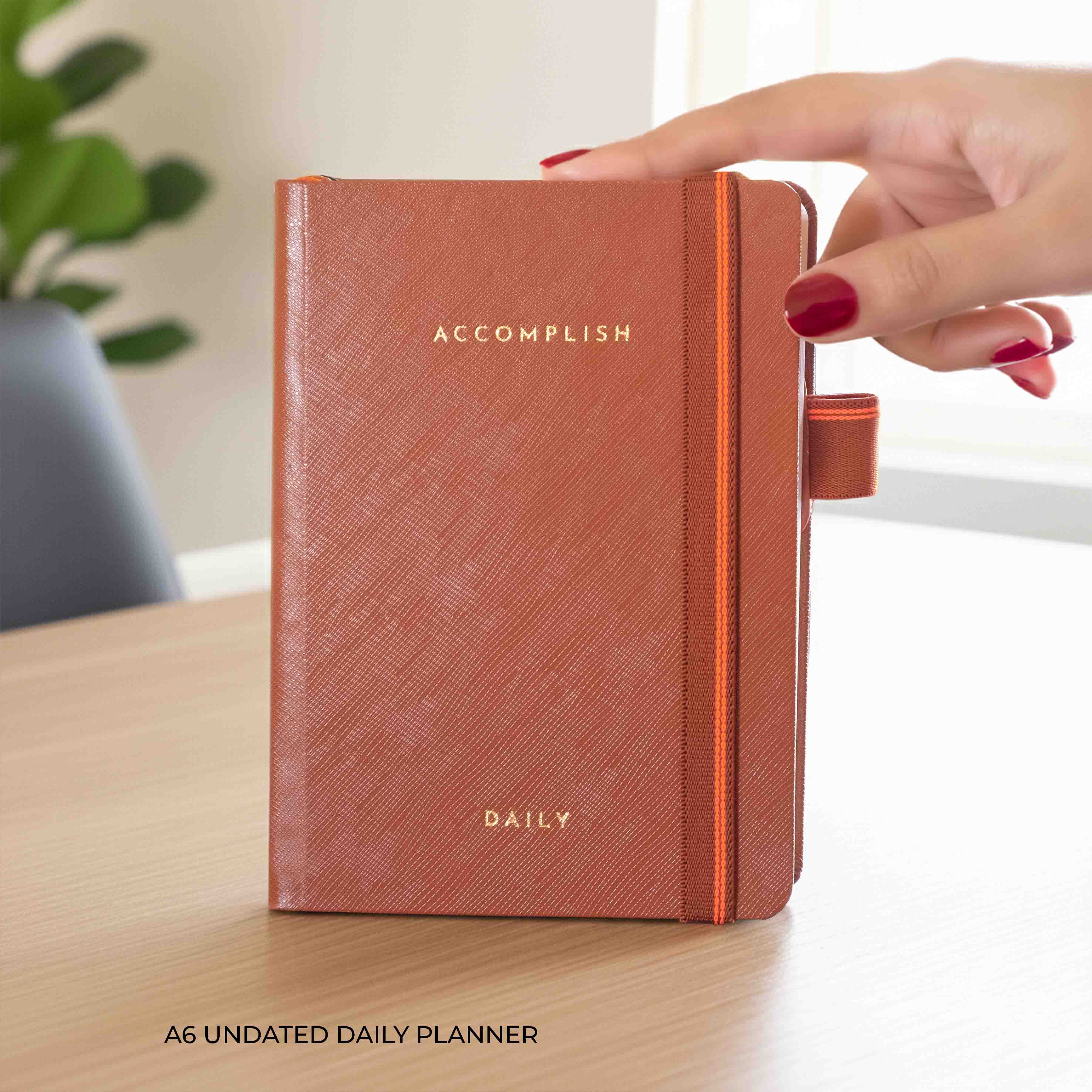 A6 - UNDATED - DAILY PLANNER - HARD COVER - Image 56