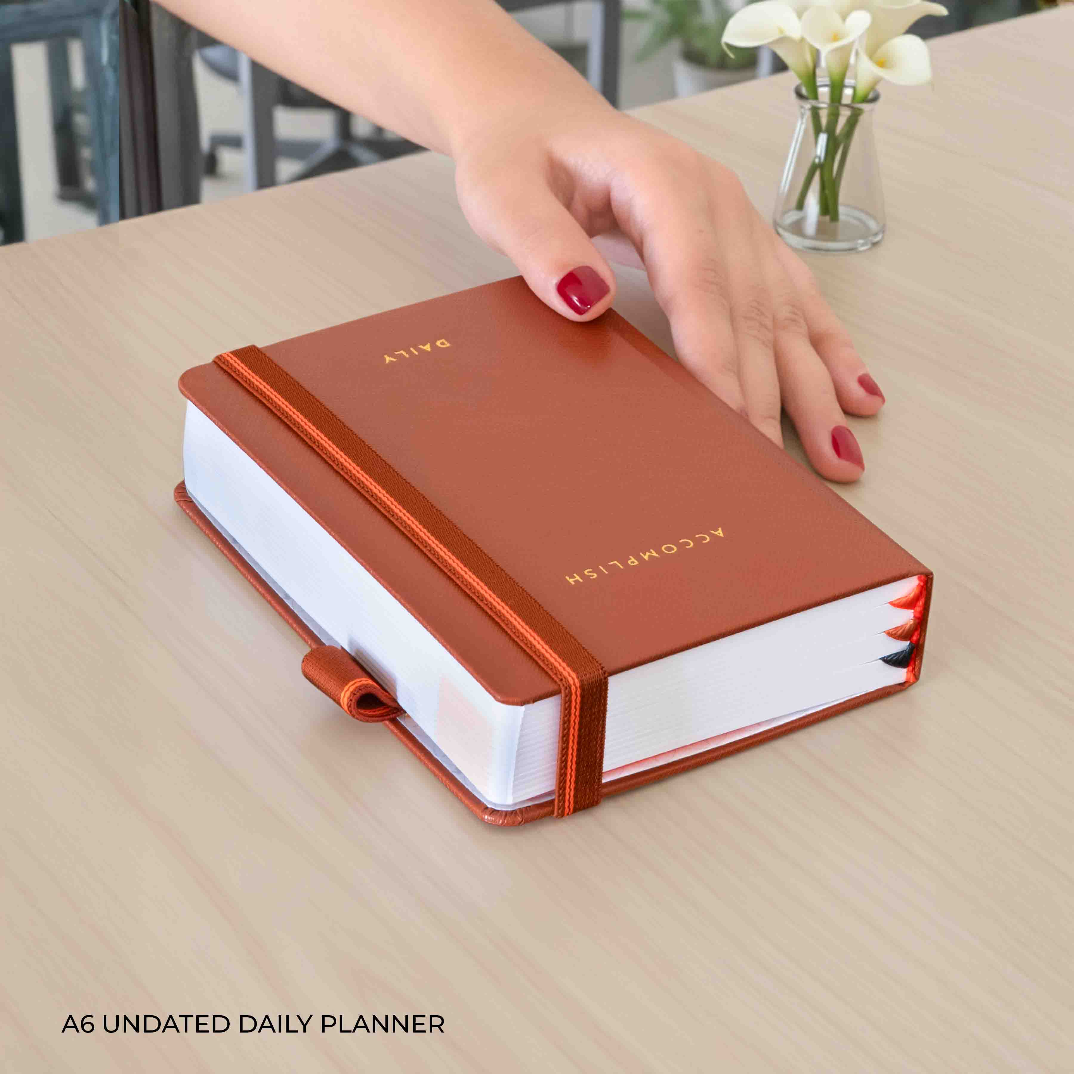 A6 - UNDATED - DAILY PLANNER - HARD COVER - Image 62