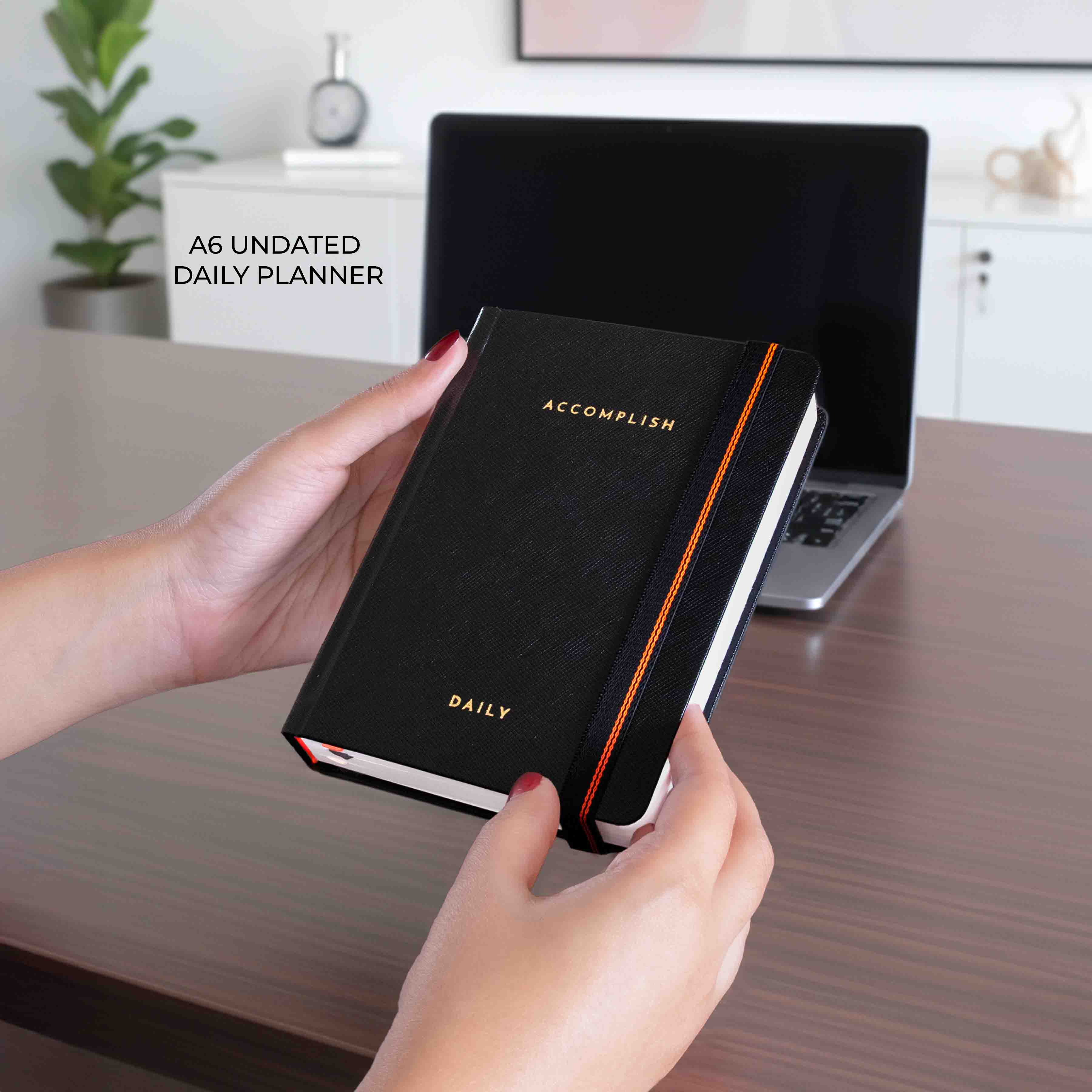 A6 - UNDATED - DAILY PLANNER - HARD COVER - Image 64