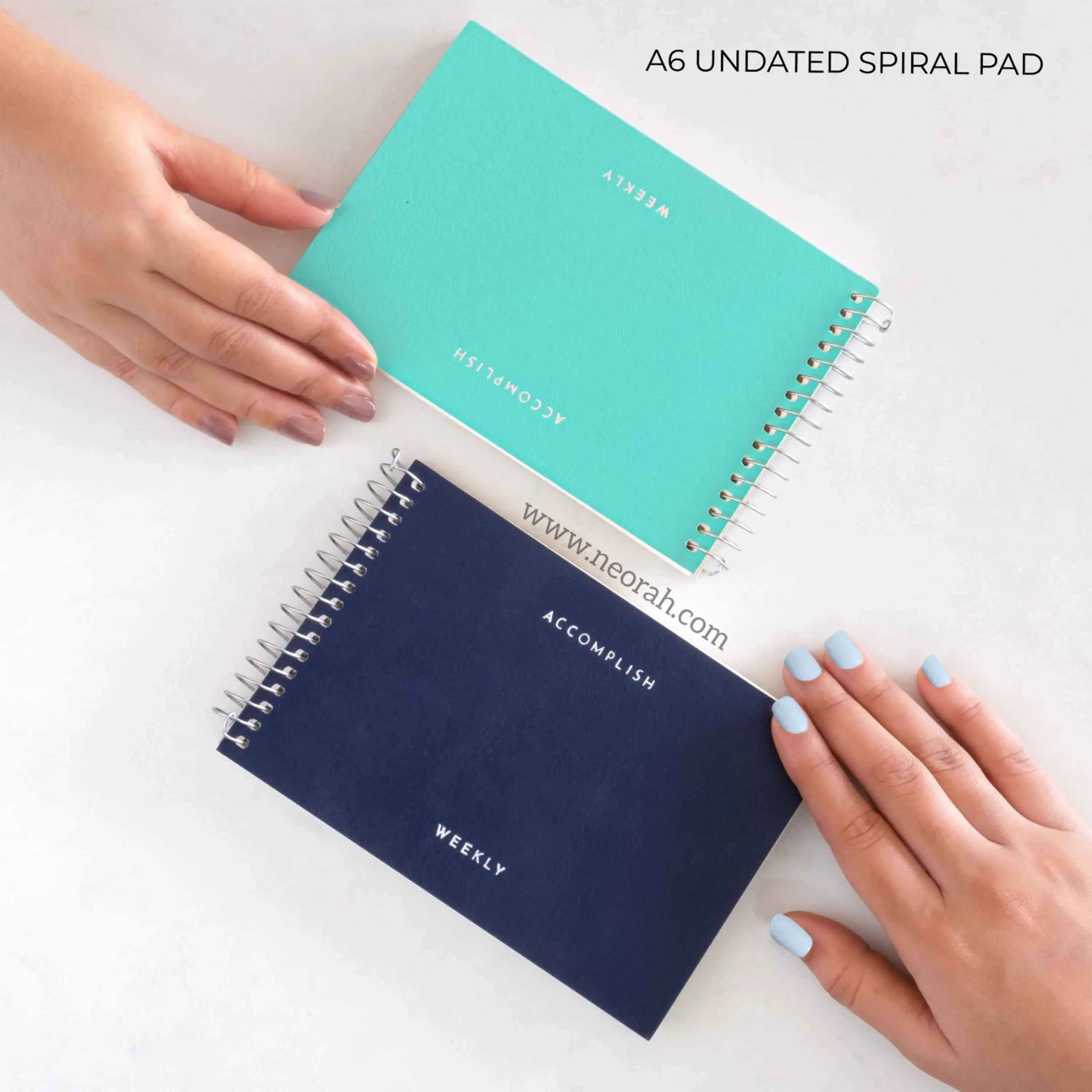 A6- UNDATED PLANNER- SOFT COVER - SPIRAL PAD - Image 17