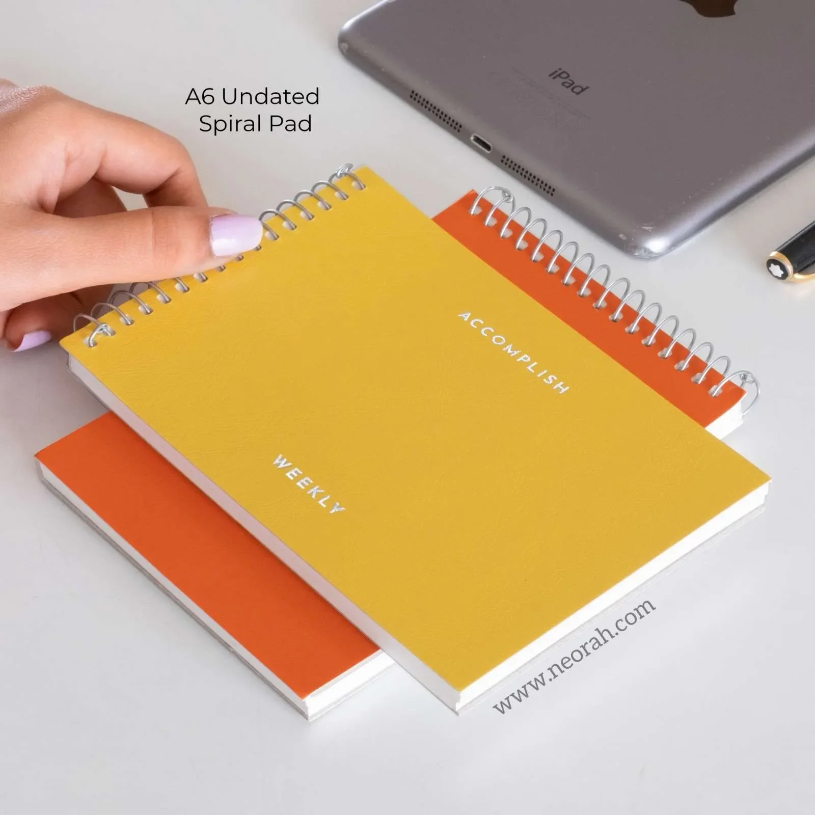 A6- UNDATED PLANNER- SOFT COVER - SPIRAL PAD - Image 26