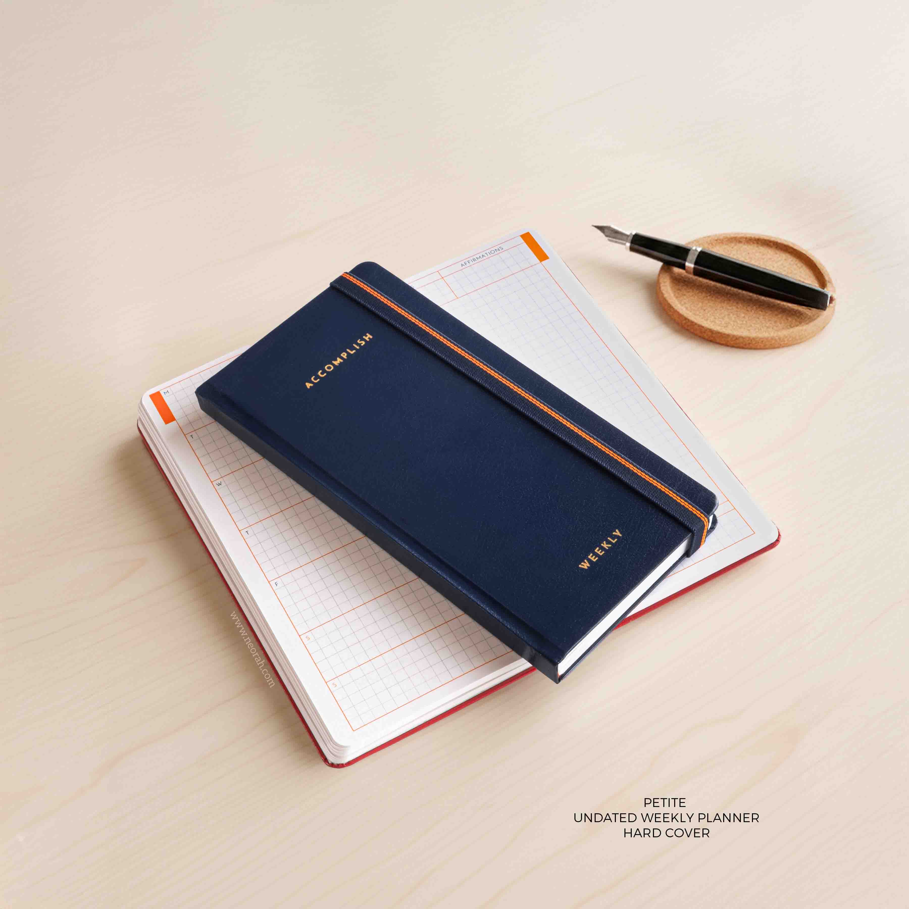 PETITE - UNDATED - WEEKLY PLANNER - HARD COVER - Image 151