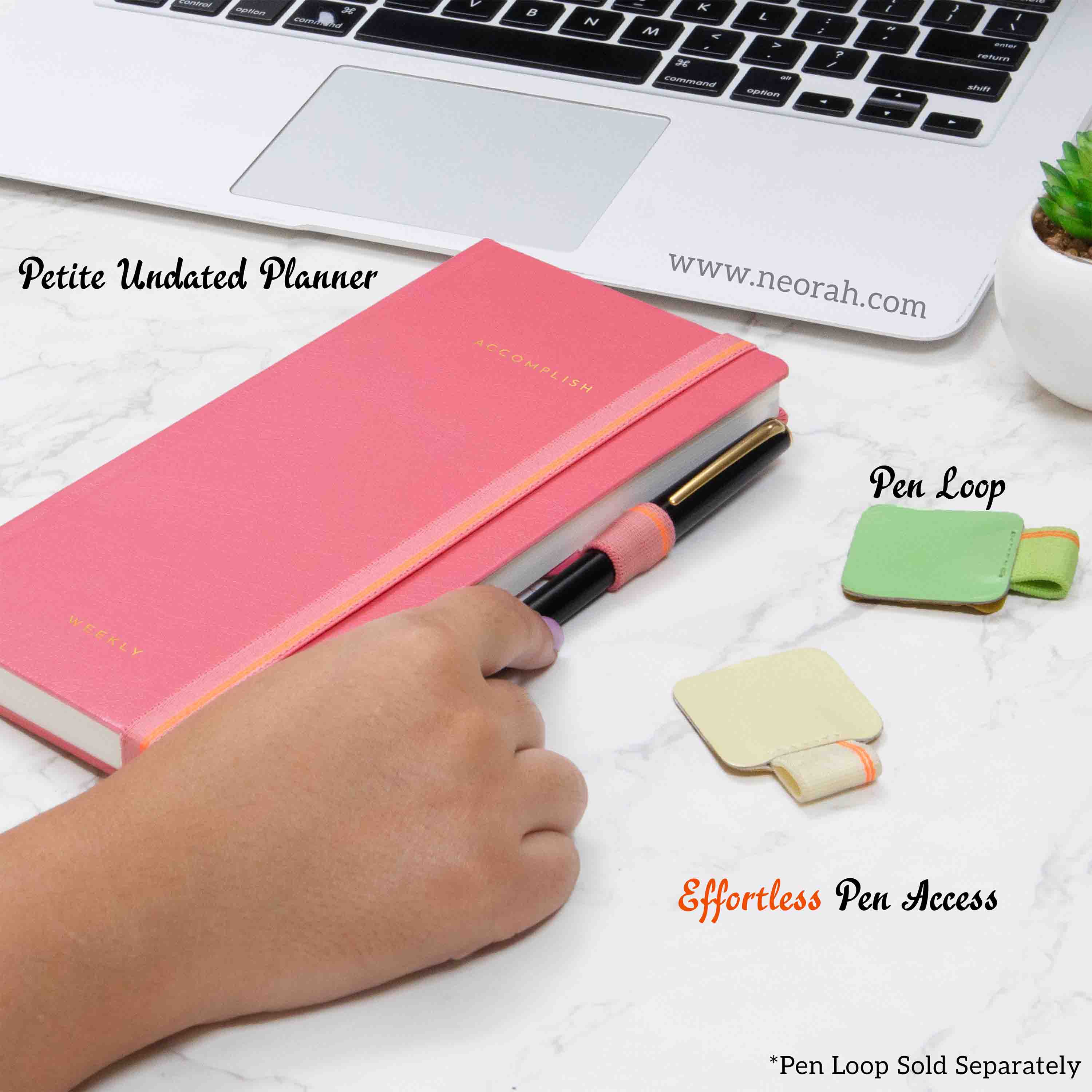 PETITE - UNDATED - WEEKLY PLANNER - HARD COVER - Image 64