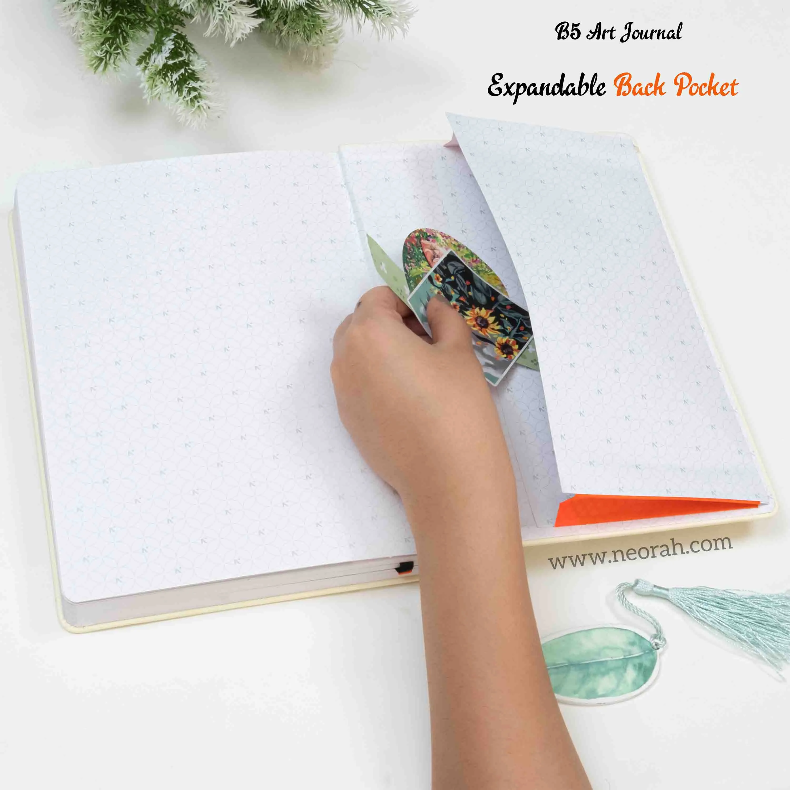 B5 - ART JOURNAL - DOT GRID - 200 GSM - Image 84