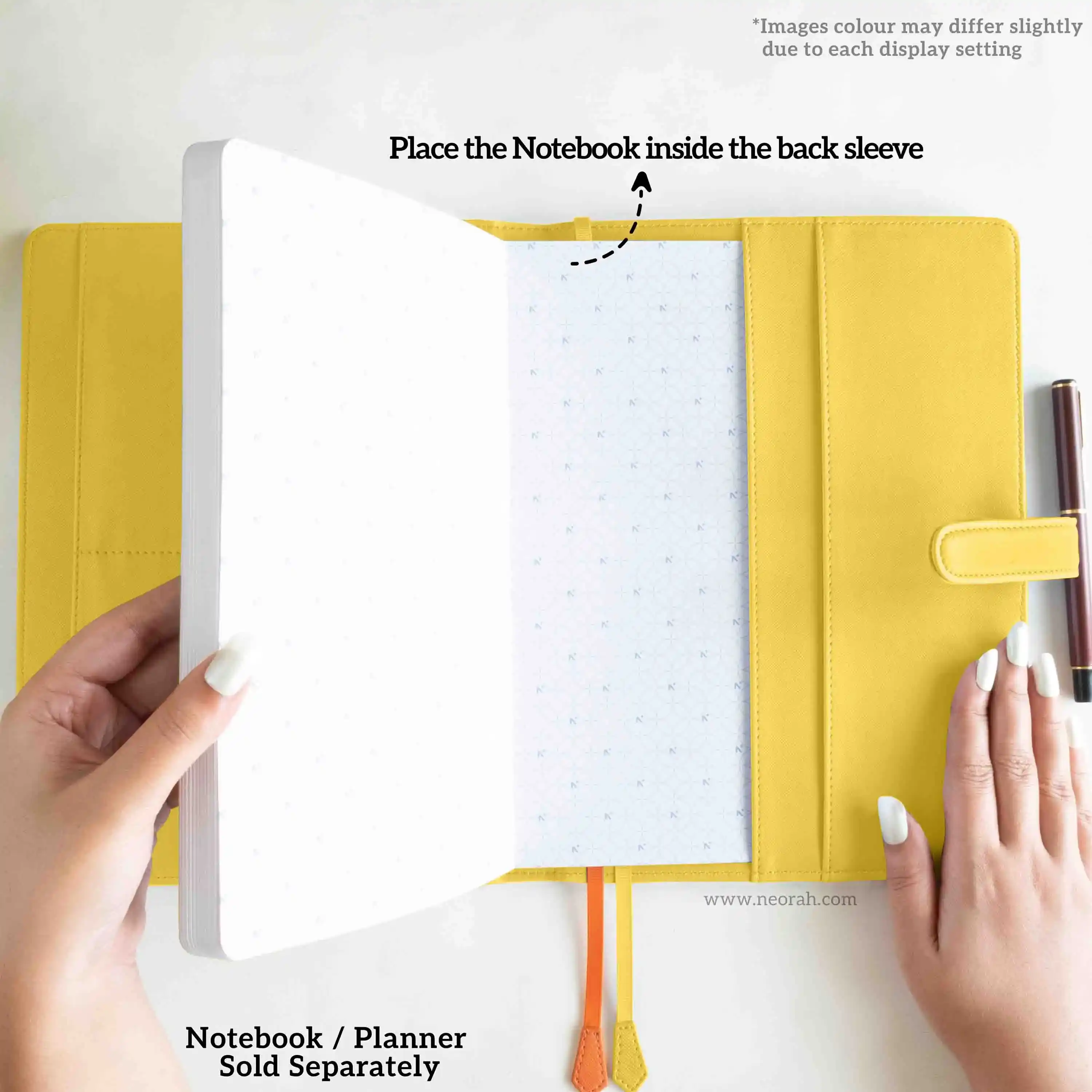 B5 - REFILLABLE ORGANISER SLEEVE WITH LOOP - Image 100