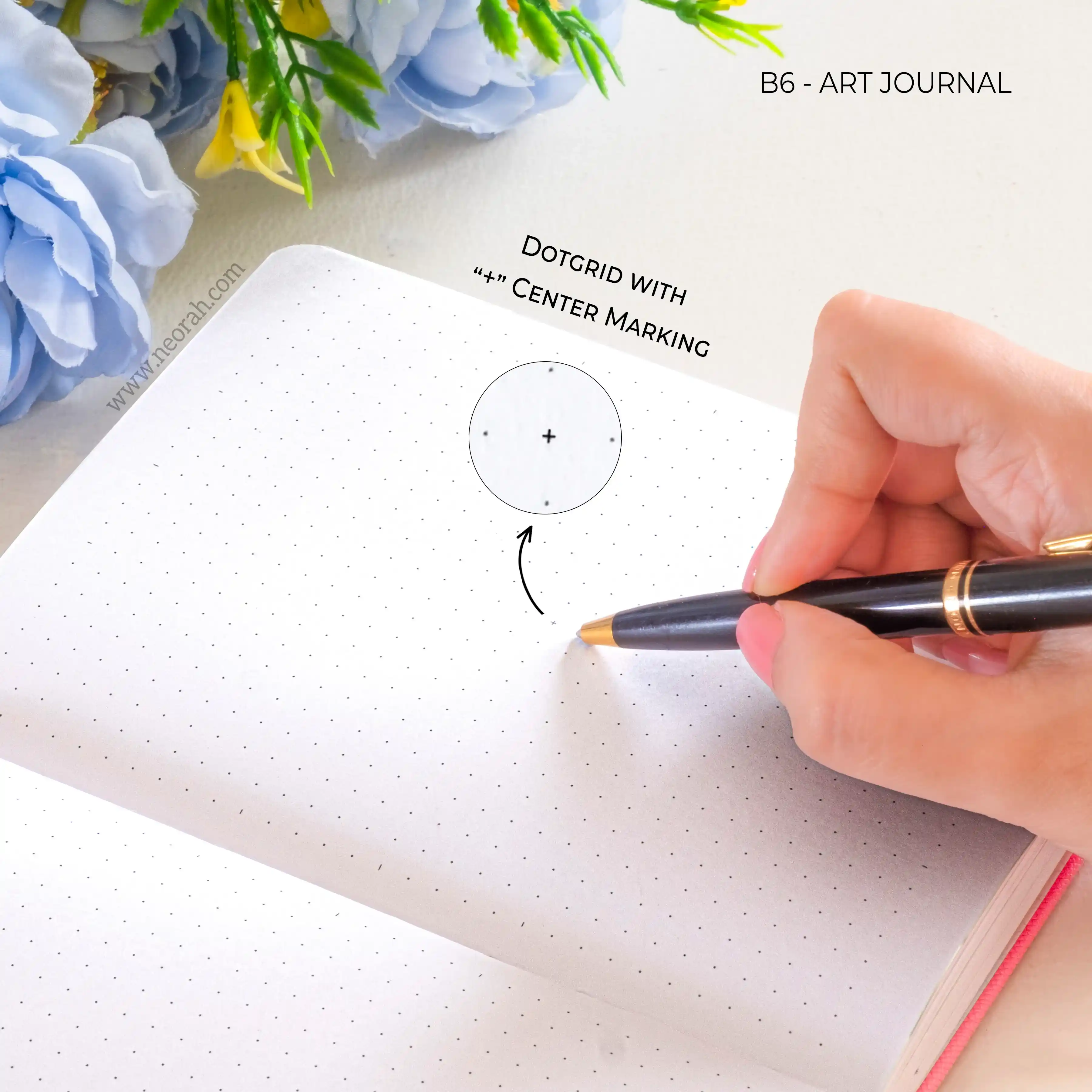 B6 - ART JOURNAL - DOT GRID - 200 GSM - Image 15
