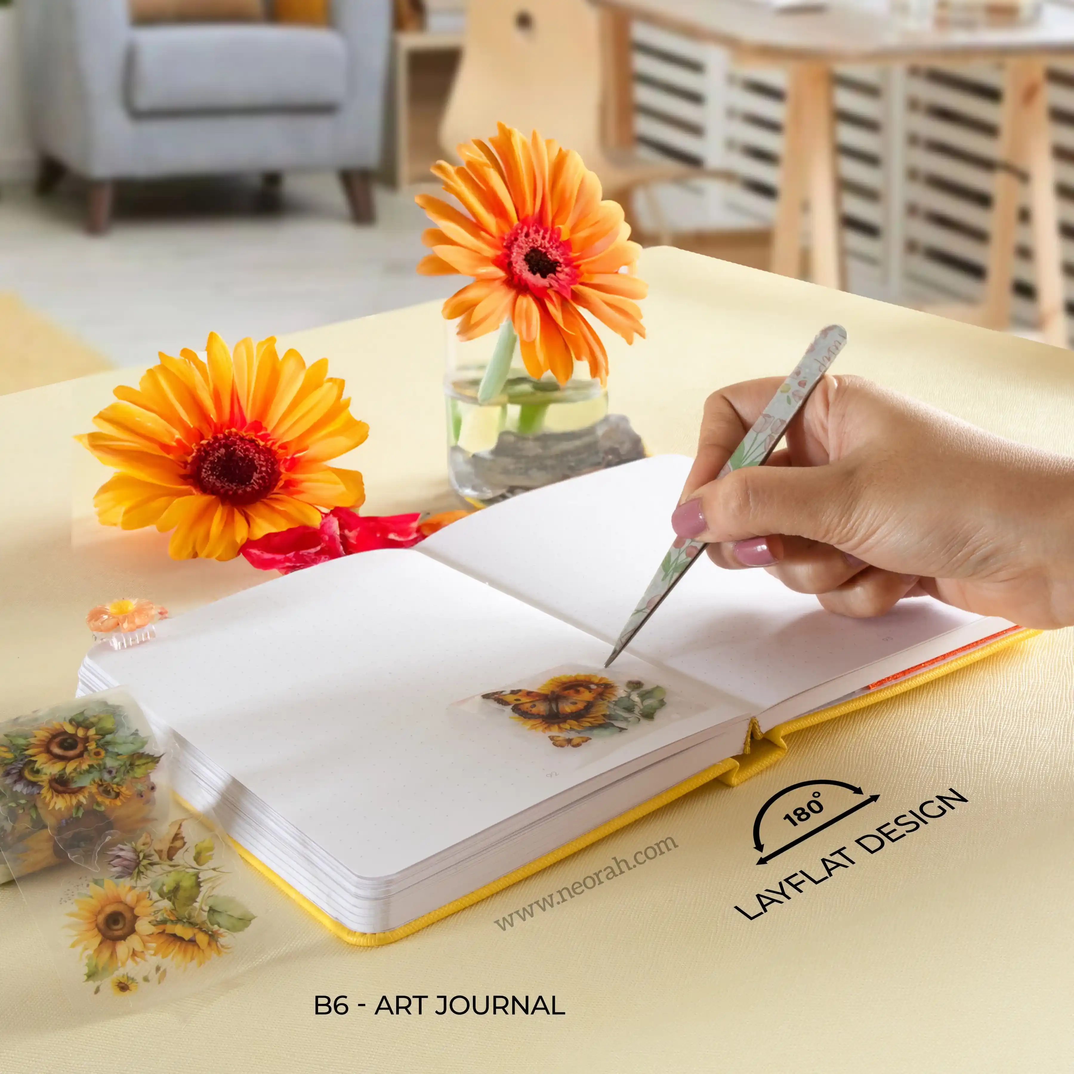 B6 - ART JOURNAL - DOT GRID - 200 GSM - Image 8