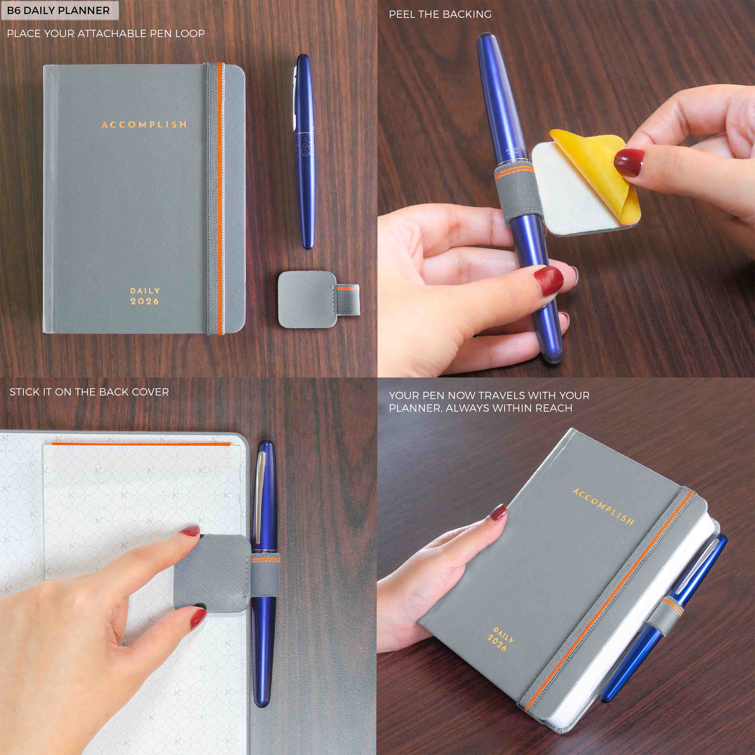 B6 - 2026 - DAILY PLANNER - HARD COVER - Image 4