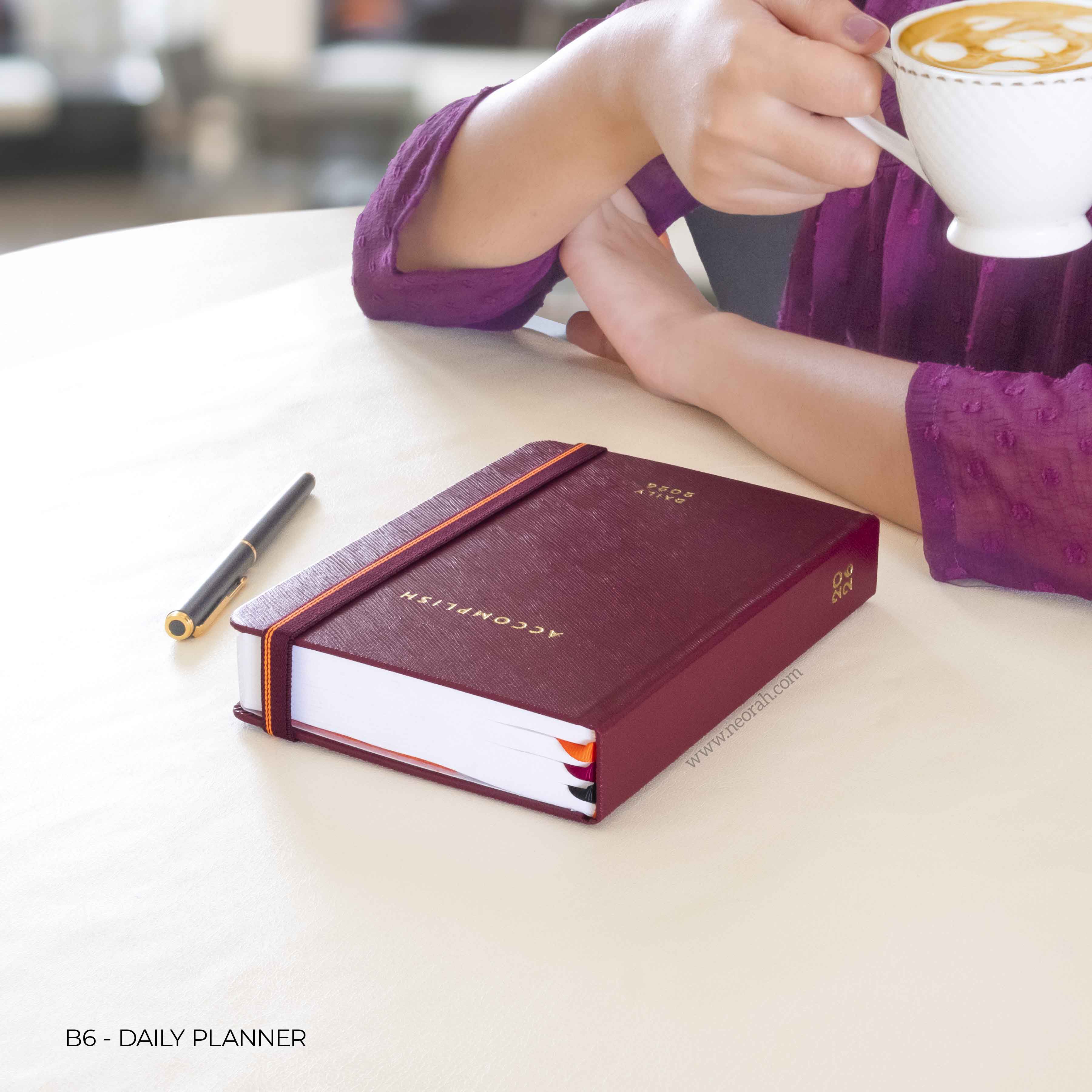 B6 - 2026 - DAILY PLANNER - HARD COVER - Image 75