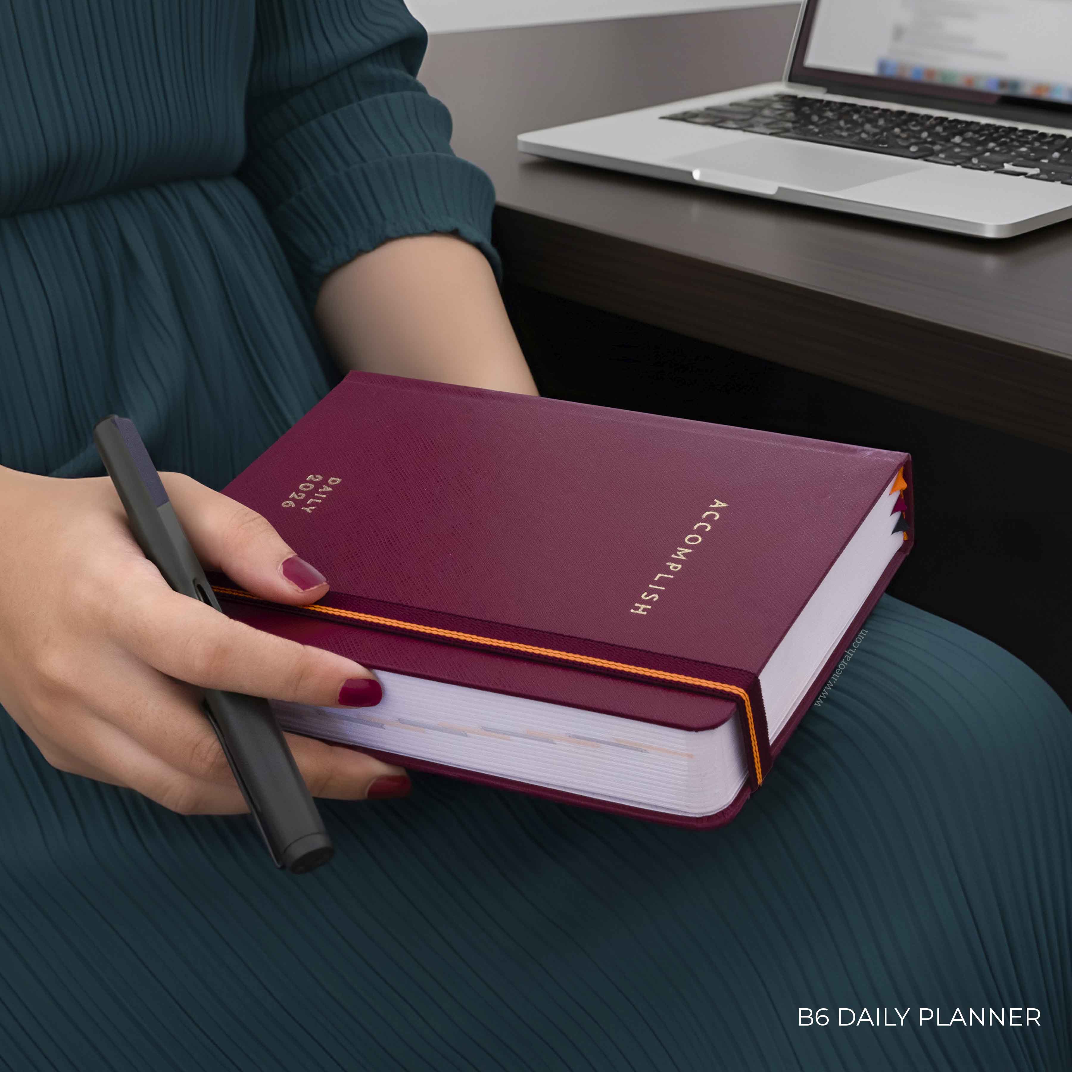 B6 - 2026 - DAILY PLANNER - HARD COVER - Image 79