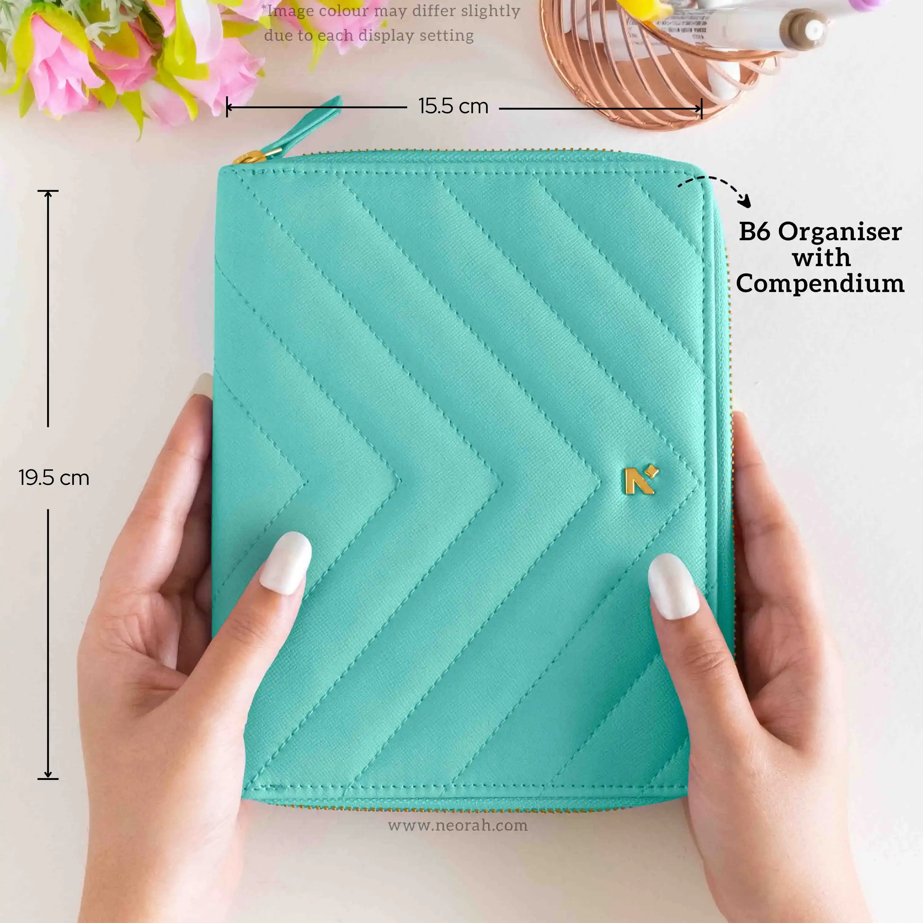 B6 - REFILLABLE QUILTED ORGANISER SLEEVE - ZIP - Image 105