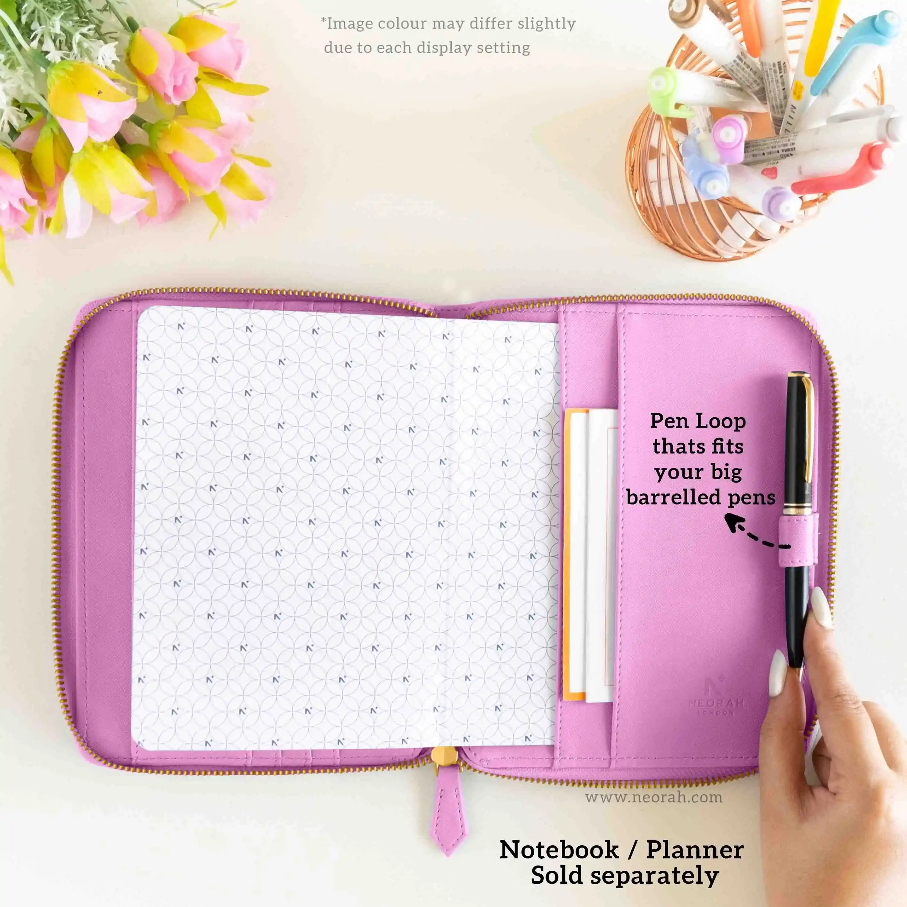 B6 - REFILLABLE QUILTED ORGANISER SLEEVE - ZIP - Image 52
