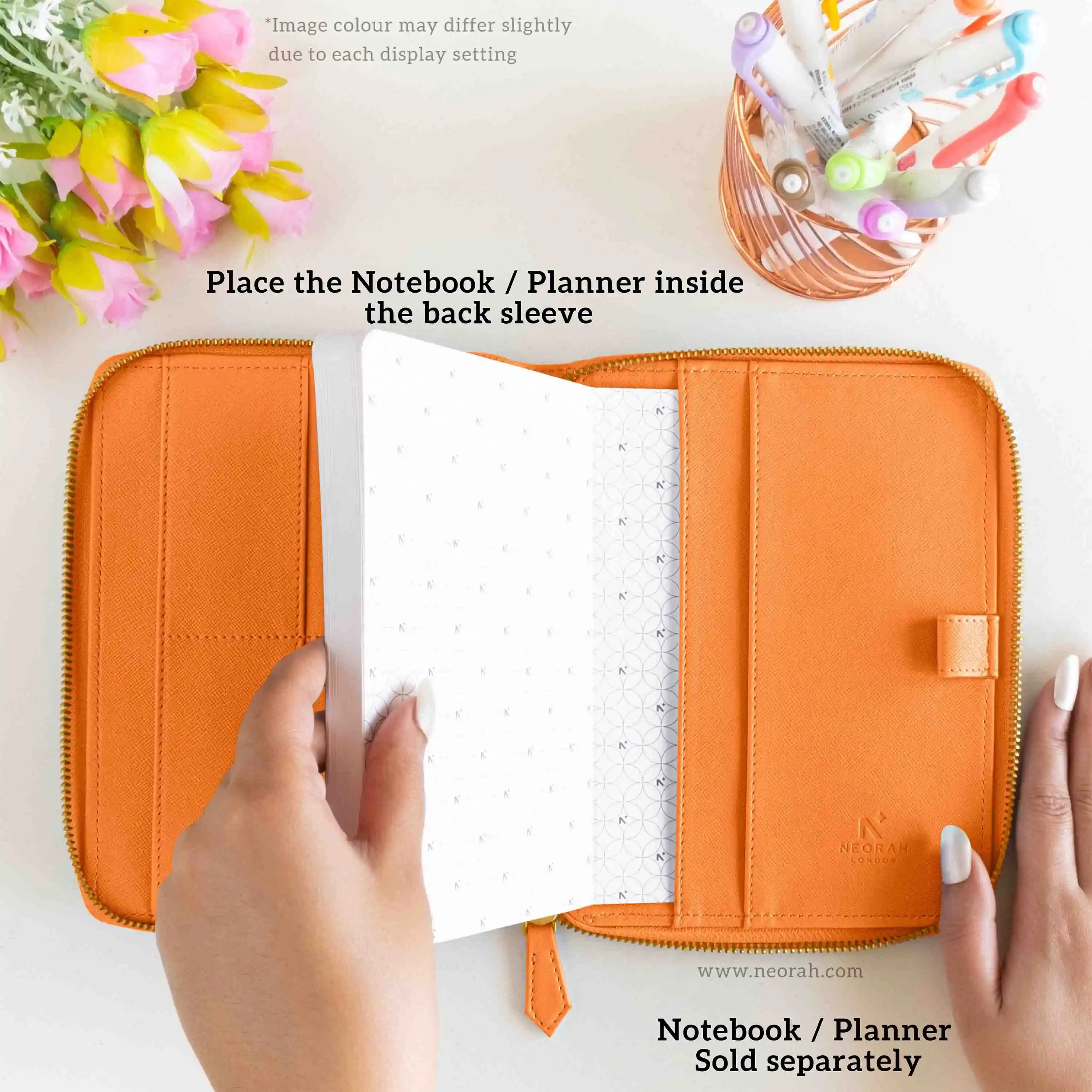 B6 - REFILLABLE QUILTED ORGANISER SLEEVE - ZIP - Image 79