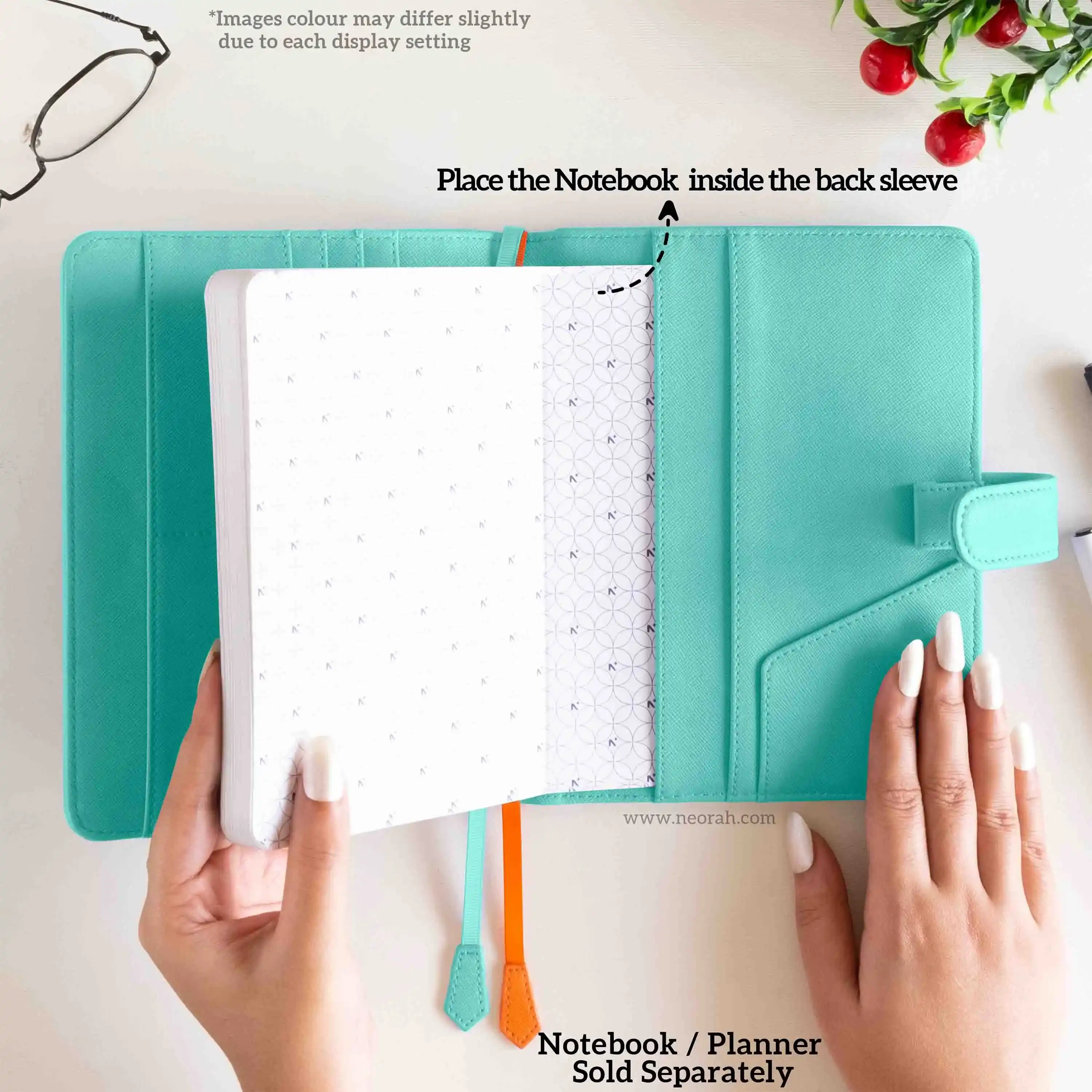 B6 - REFILLABLE ORGANISER SLEEVE - SNAP BUTTON - Image 166