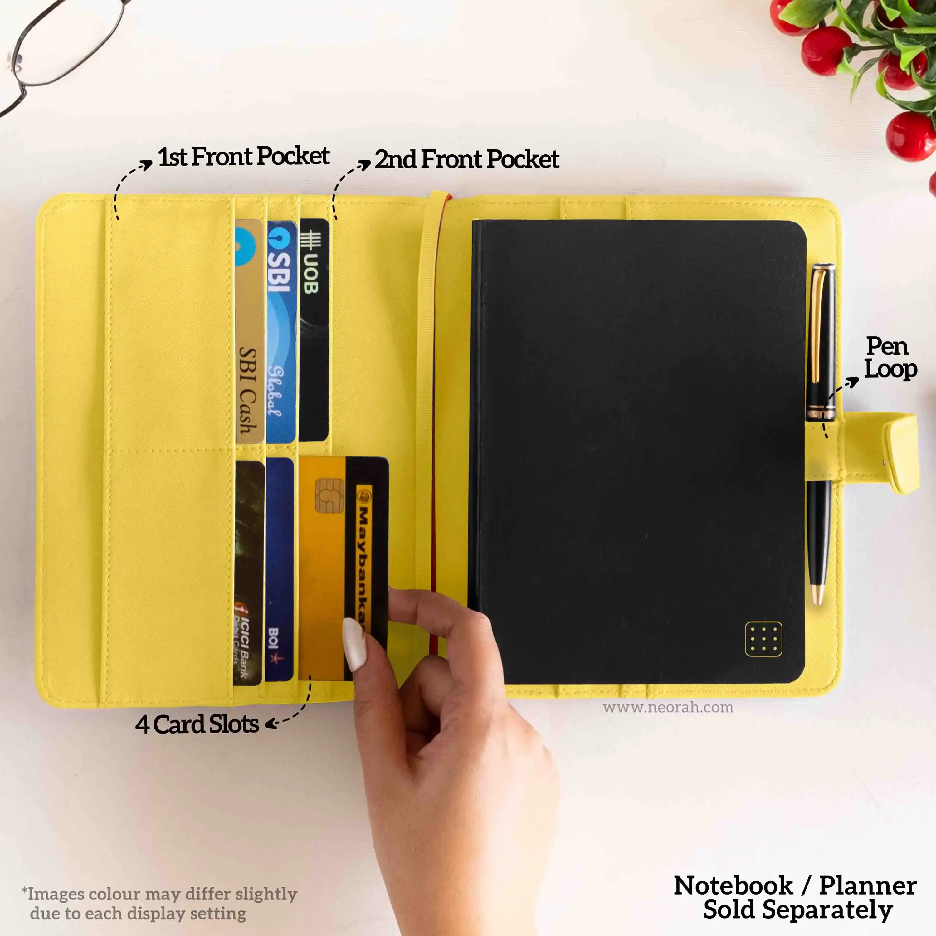 B6 - REFILLABLE ORGANISER SLEEVE - SNAP BUTTON - Image 182