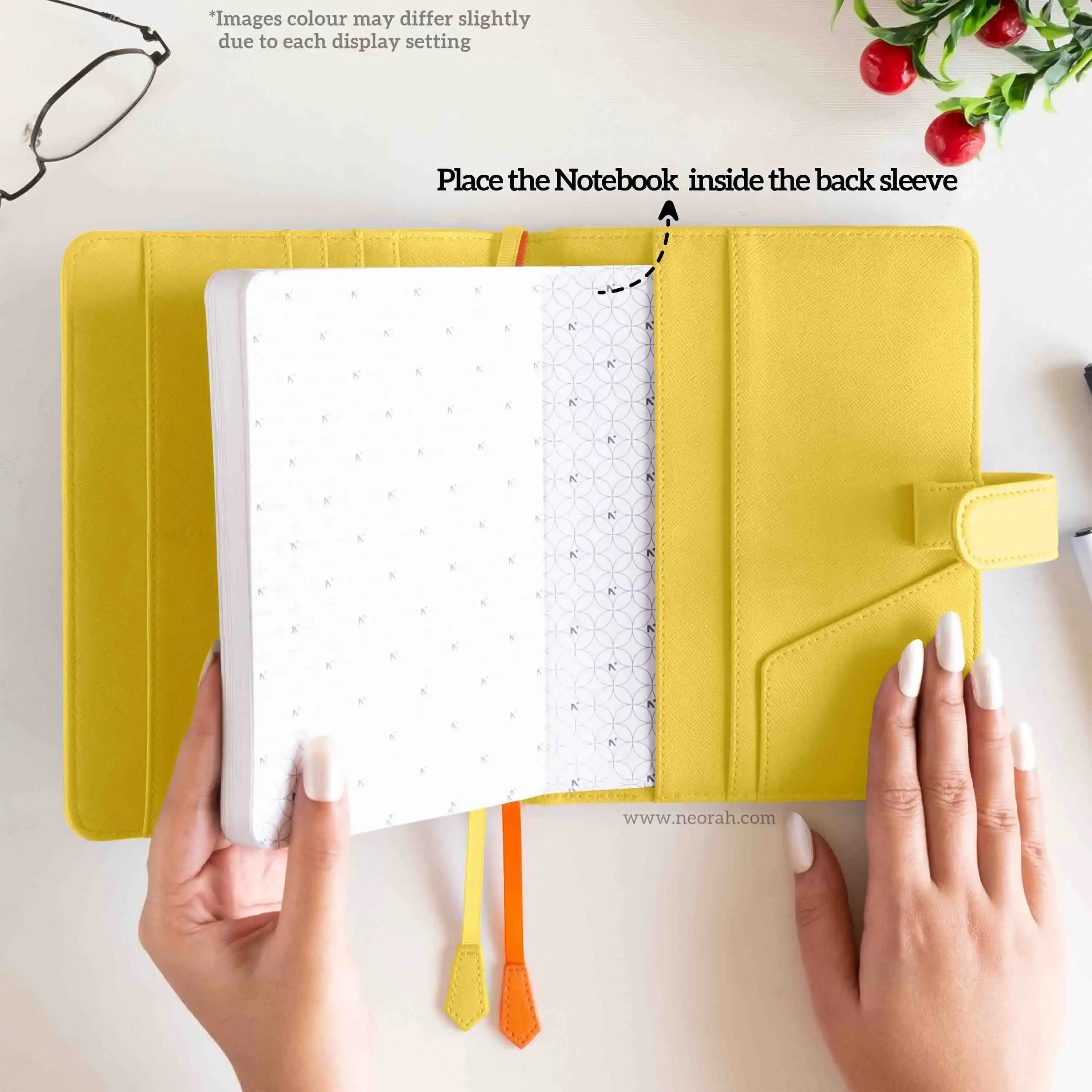 B6 - REFILLABLE ORGANISER SLEEVE - SNAP BUTTON - Image 187