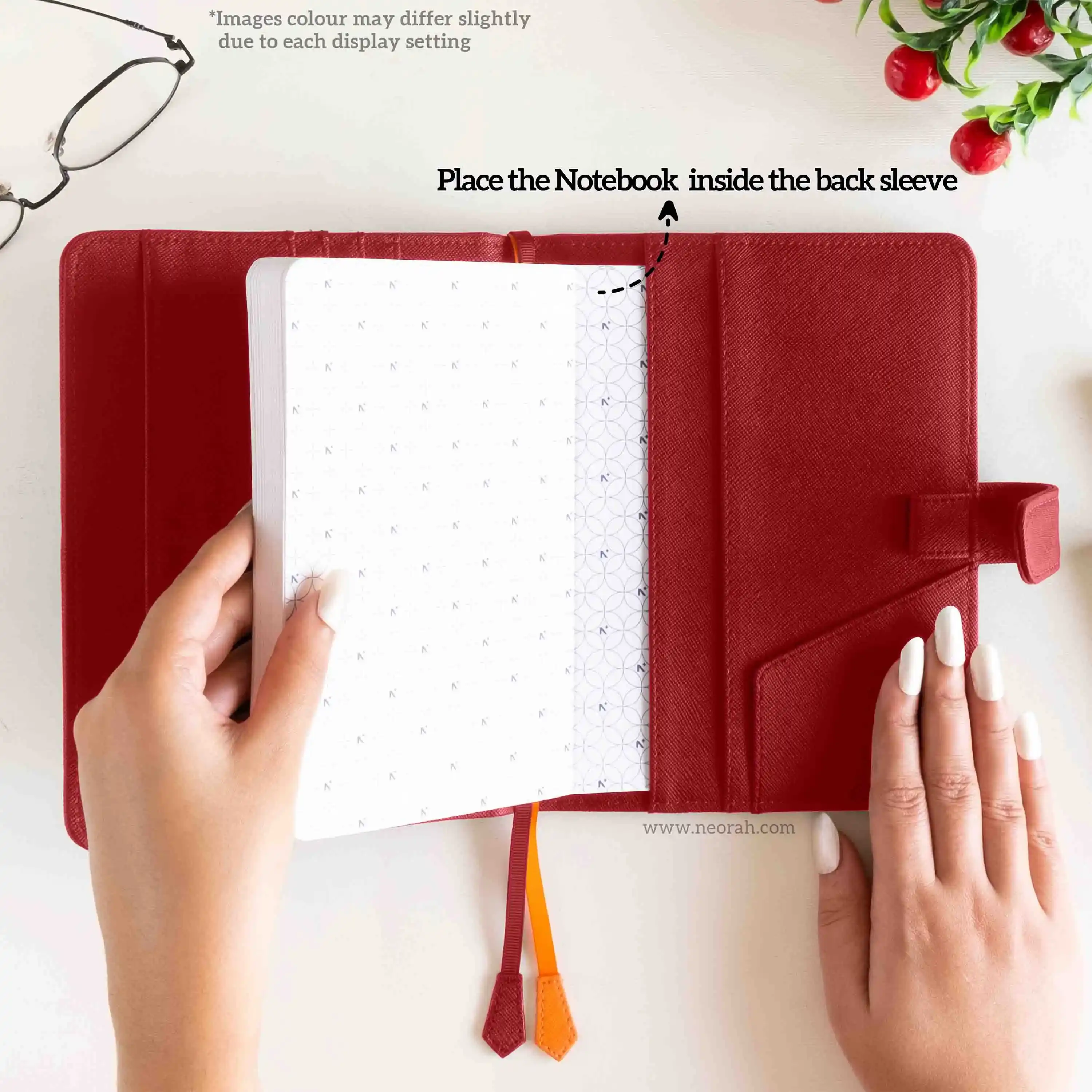 B6 - REFILLABLE ORGANISER SLEEVE - SNAP BUTTON - Image 5