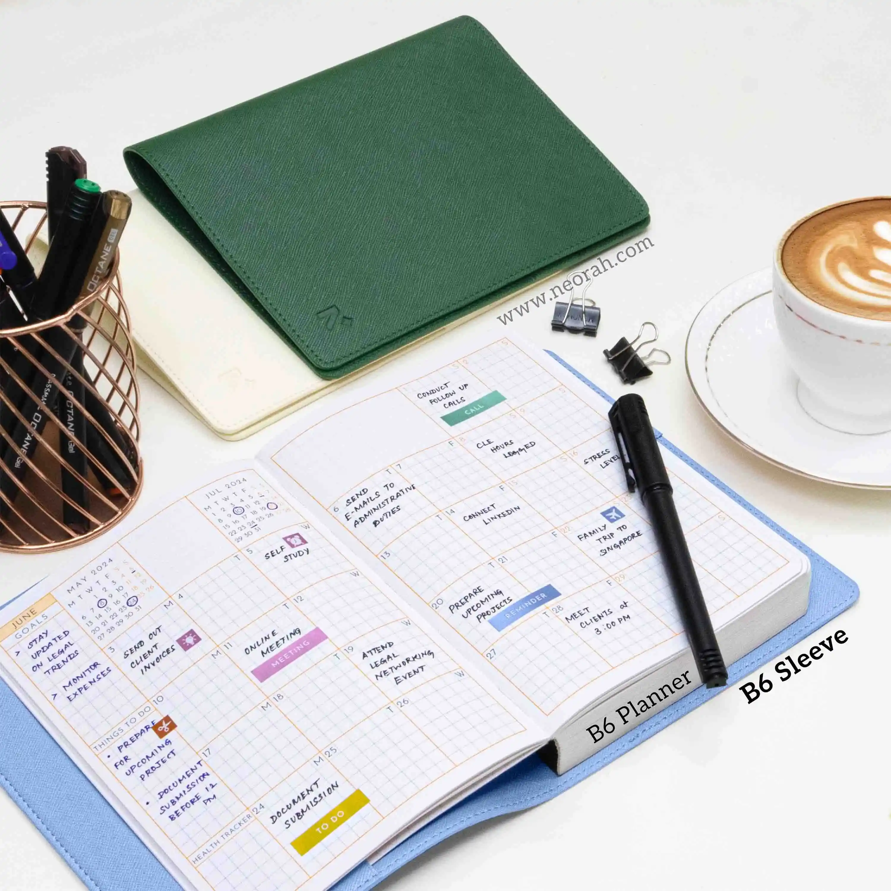 B6 SLEEVE FOR NOTEBOOK - SOFTCOVER - Image 38