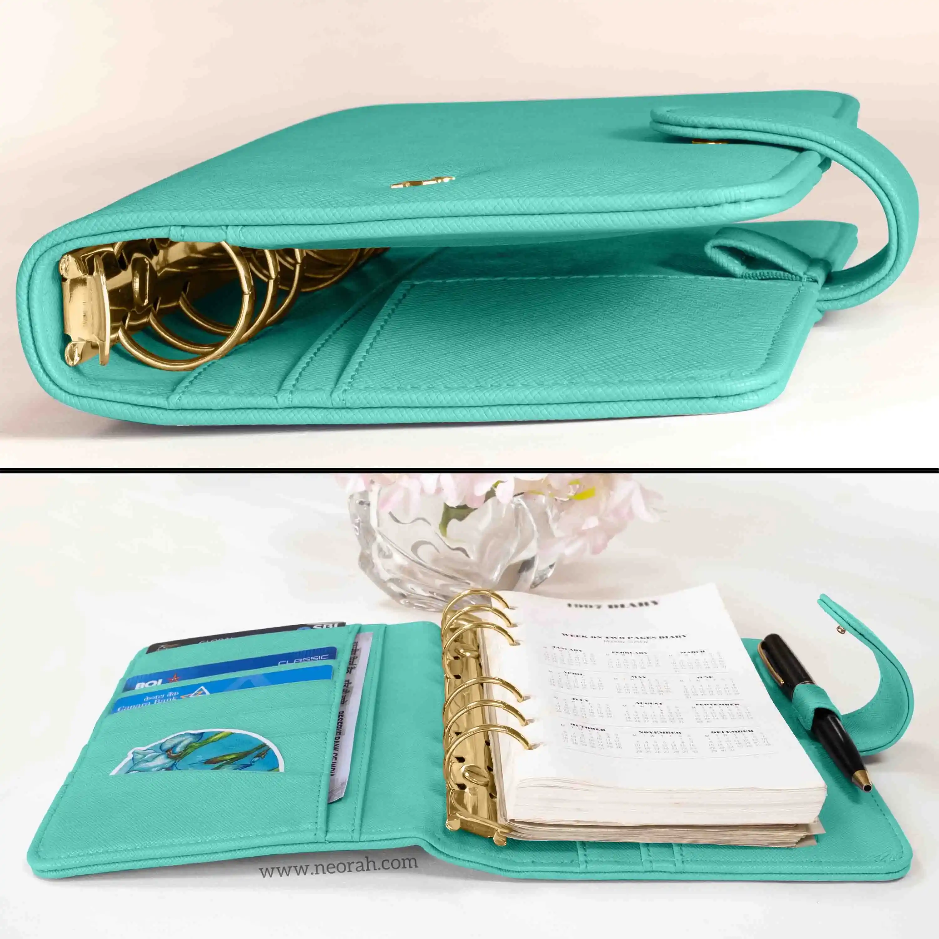B6 - RING BINDER ORGANISER - SNAP BUTTON - Image 41
