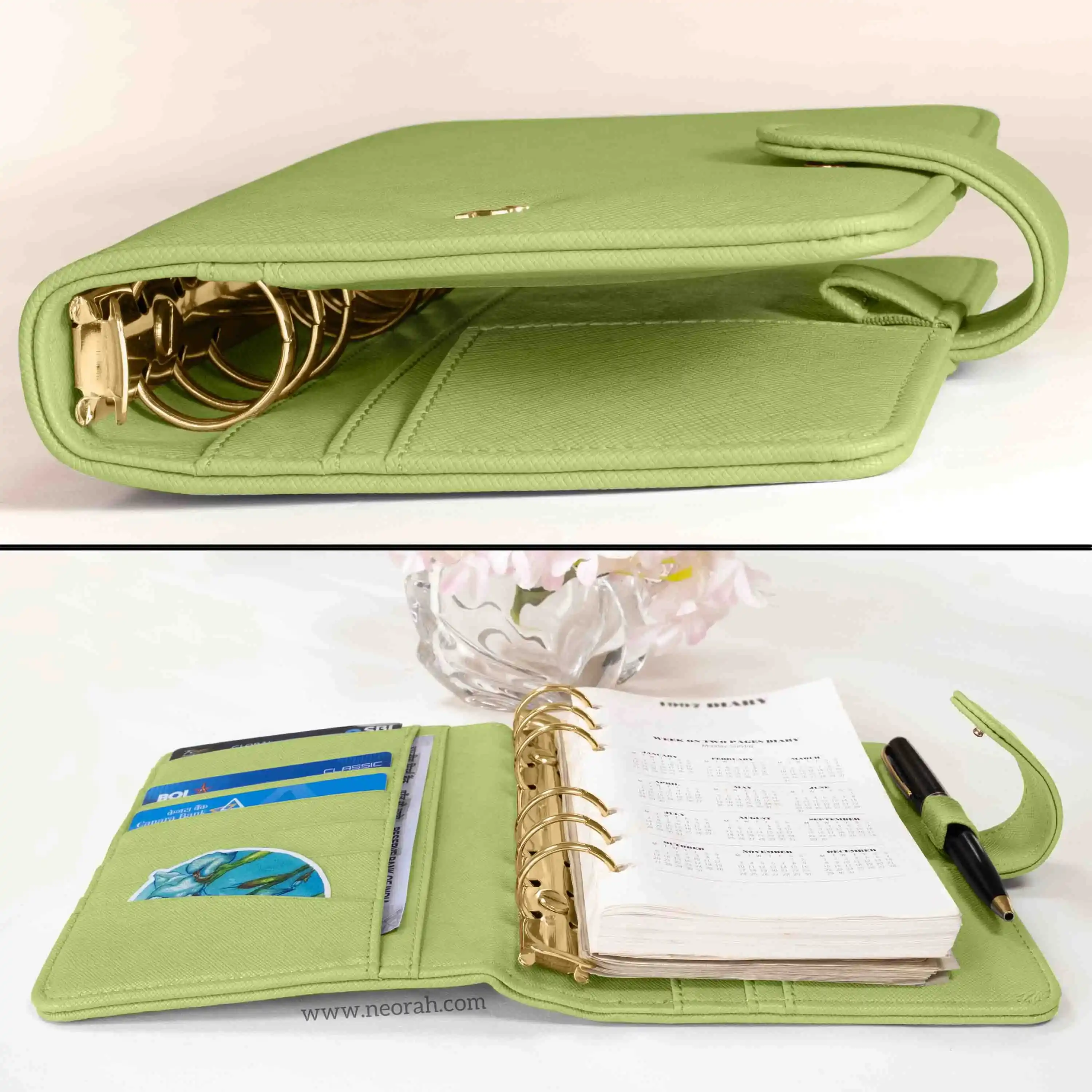 B6 - RING BINDER ORGANISER - SNAP BUTTON - Image 48