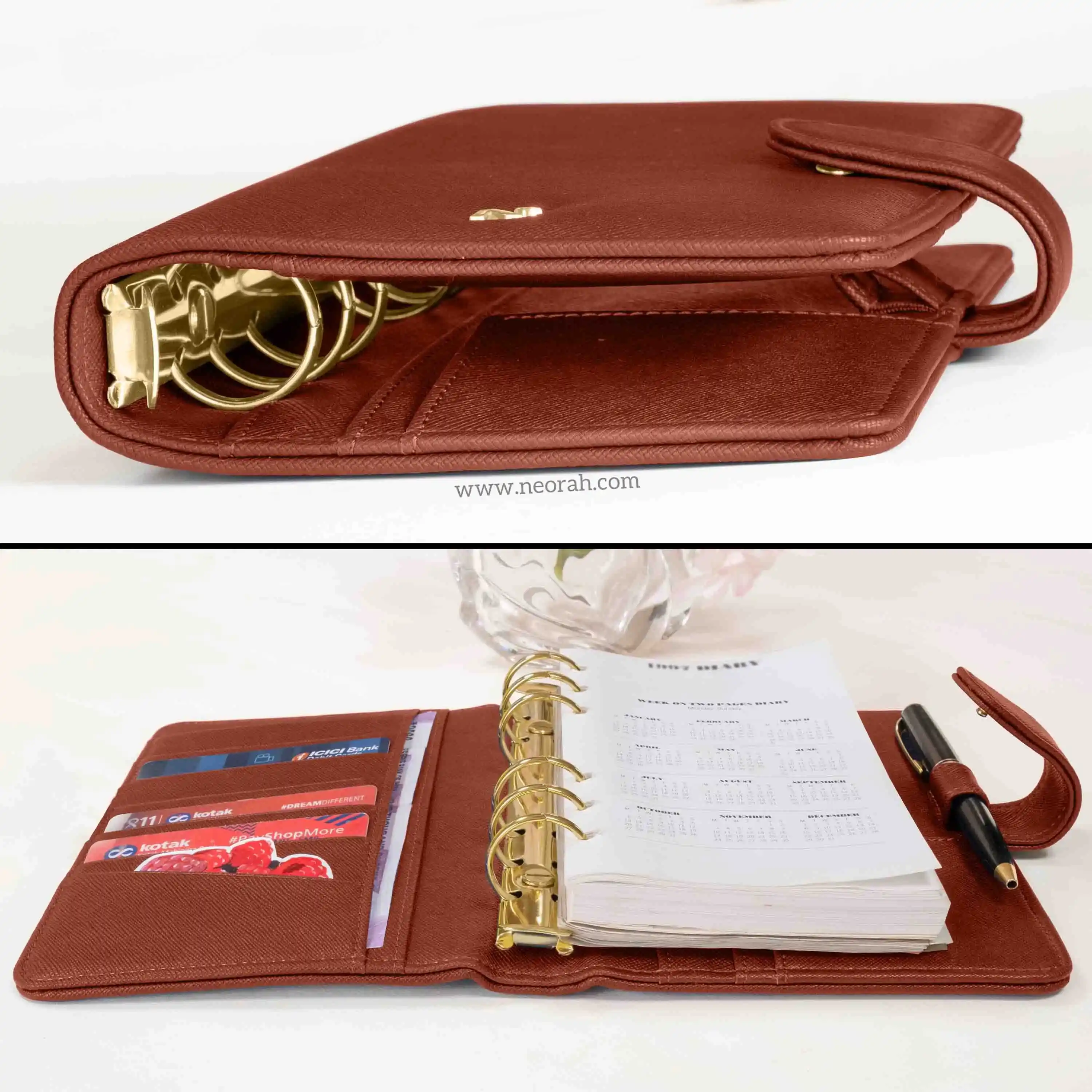 B6 - RING BINDER ORGANISER - SNAP BUTTON - Image 87