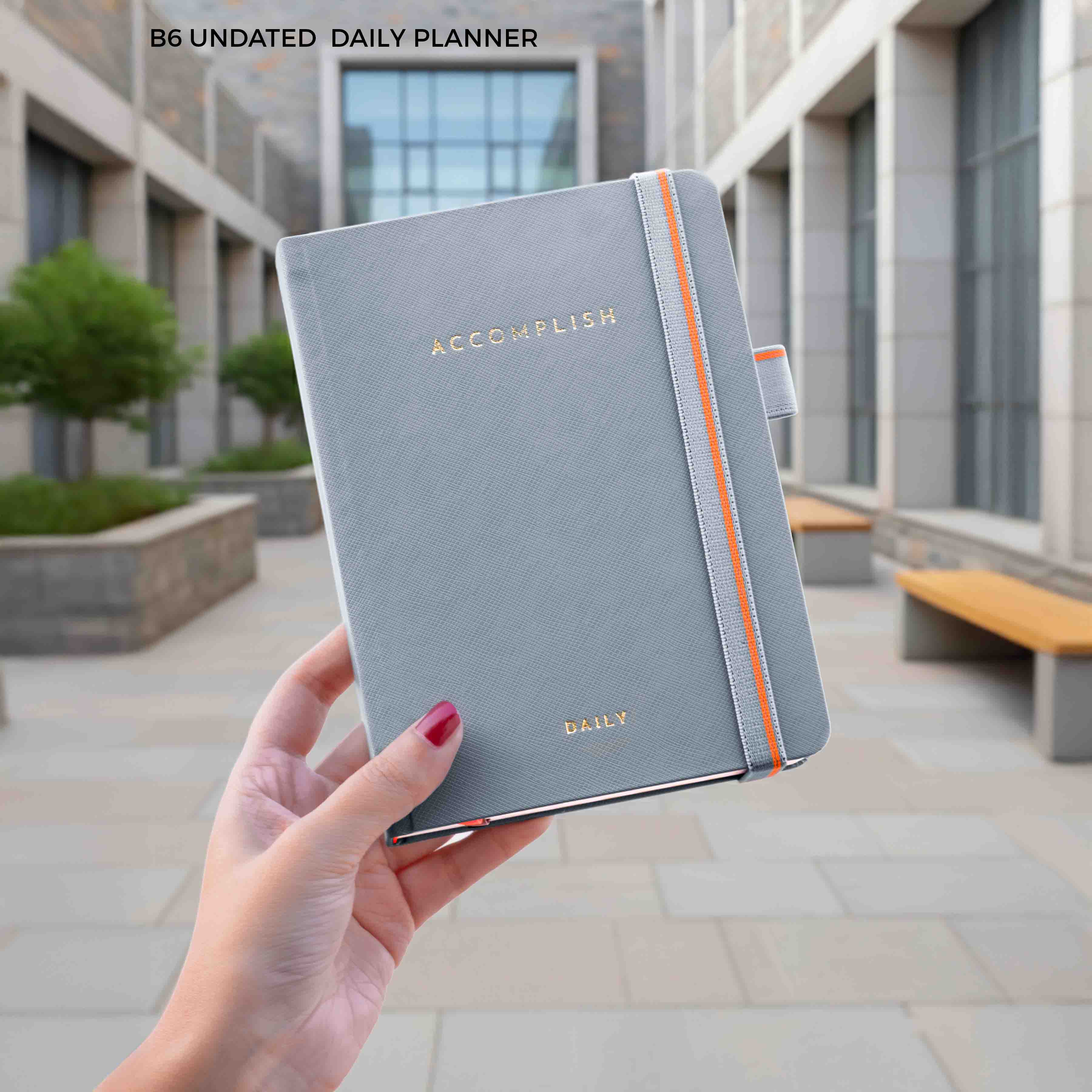 B6 - UNDATED - DAILY PLANNER - HARD COVER - Image 10