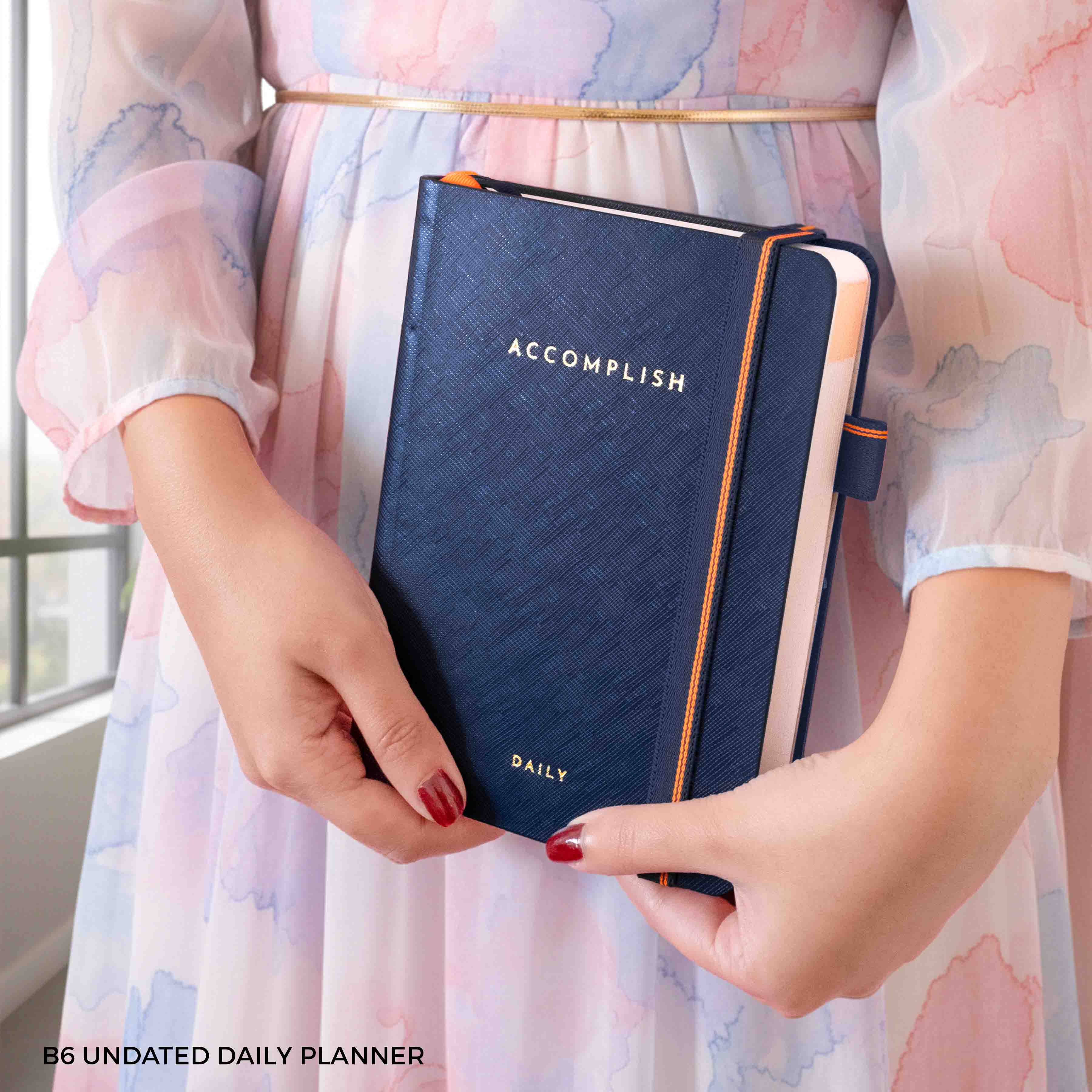 B6 - UNDATED - DAILY PLANNER - HARD COVER - Image 17