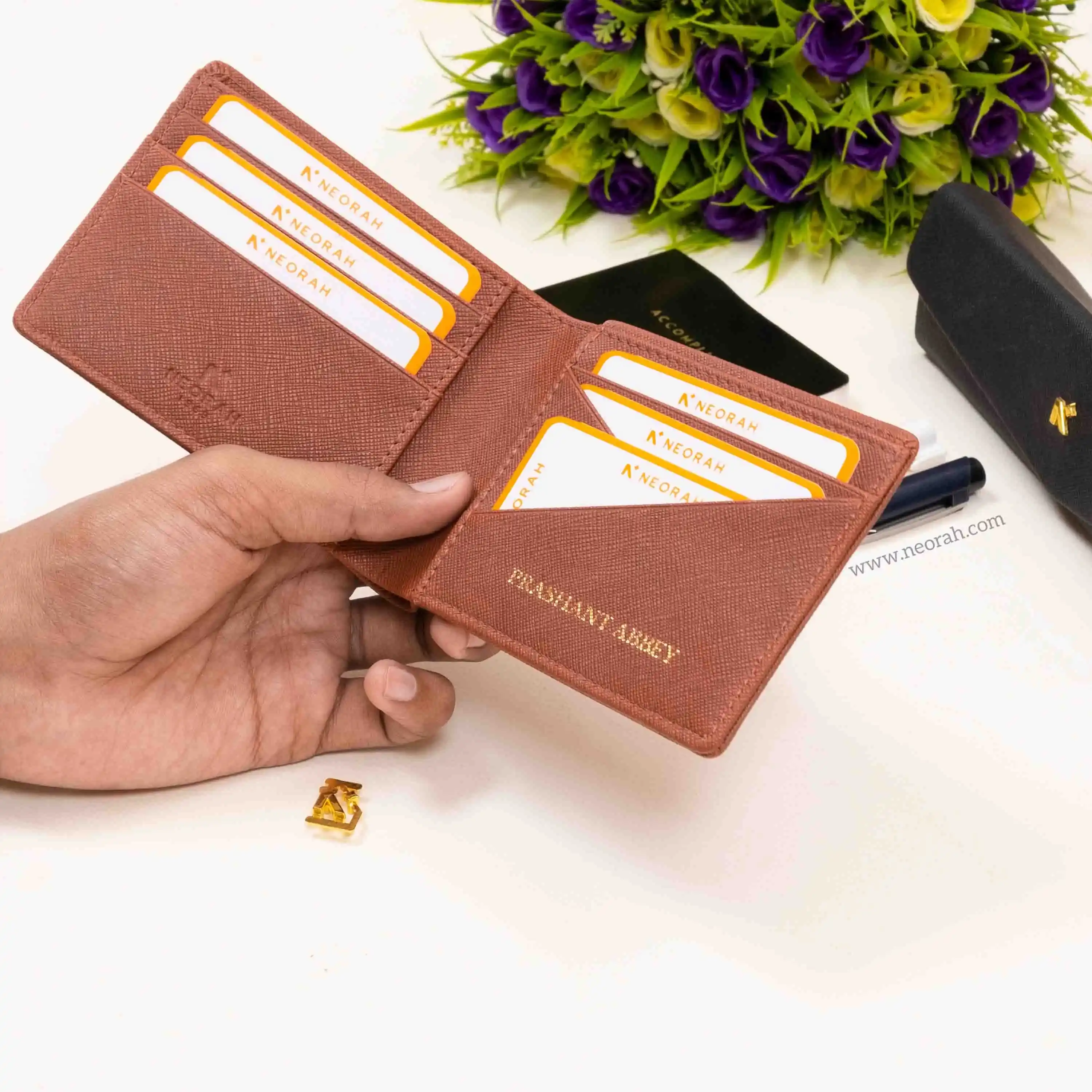 BIFOLD WALLET FOR MEN + KEYCHAIN - Image 19