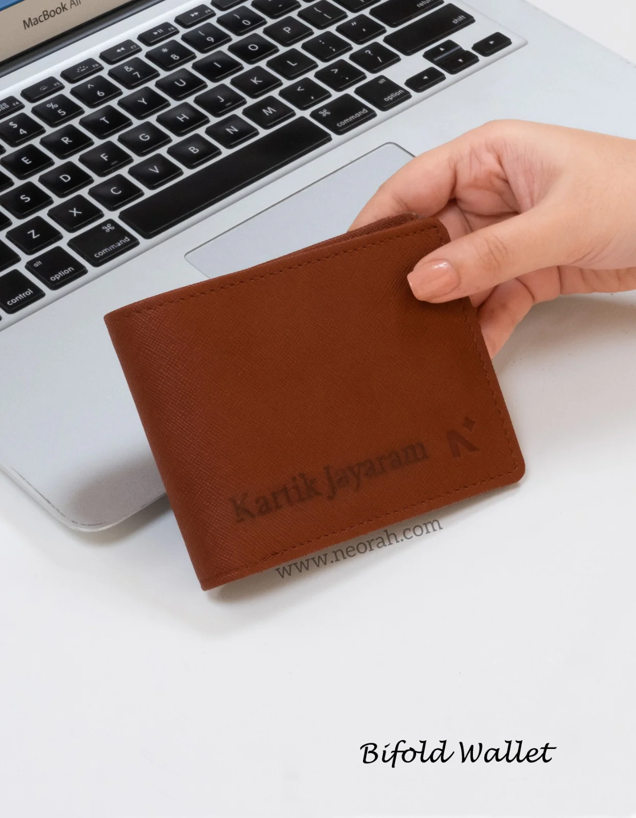 DAPPER PLUS - BIFOLD WALLET FOR MEN WITH FLAP + KEYCHAIN - Image 9
