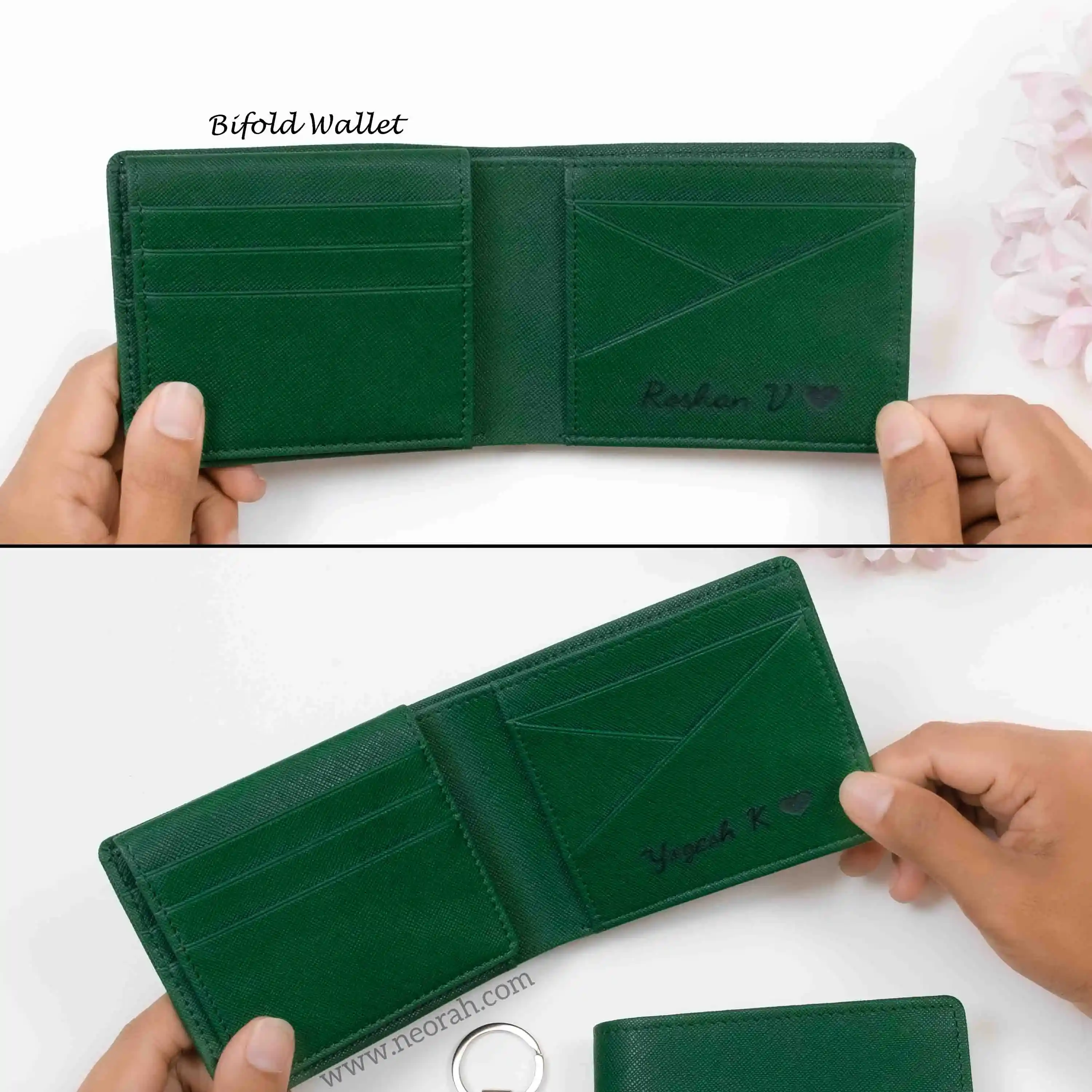 DAPPER PLUS - BIFOLD WALLET FOR MEN WITH FLAP + KEYCHAIN - Image 58