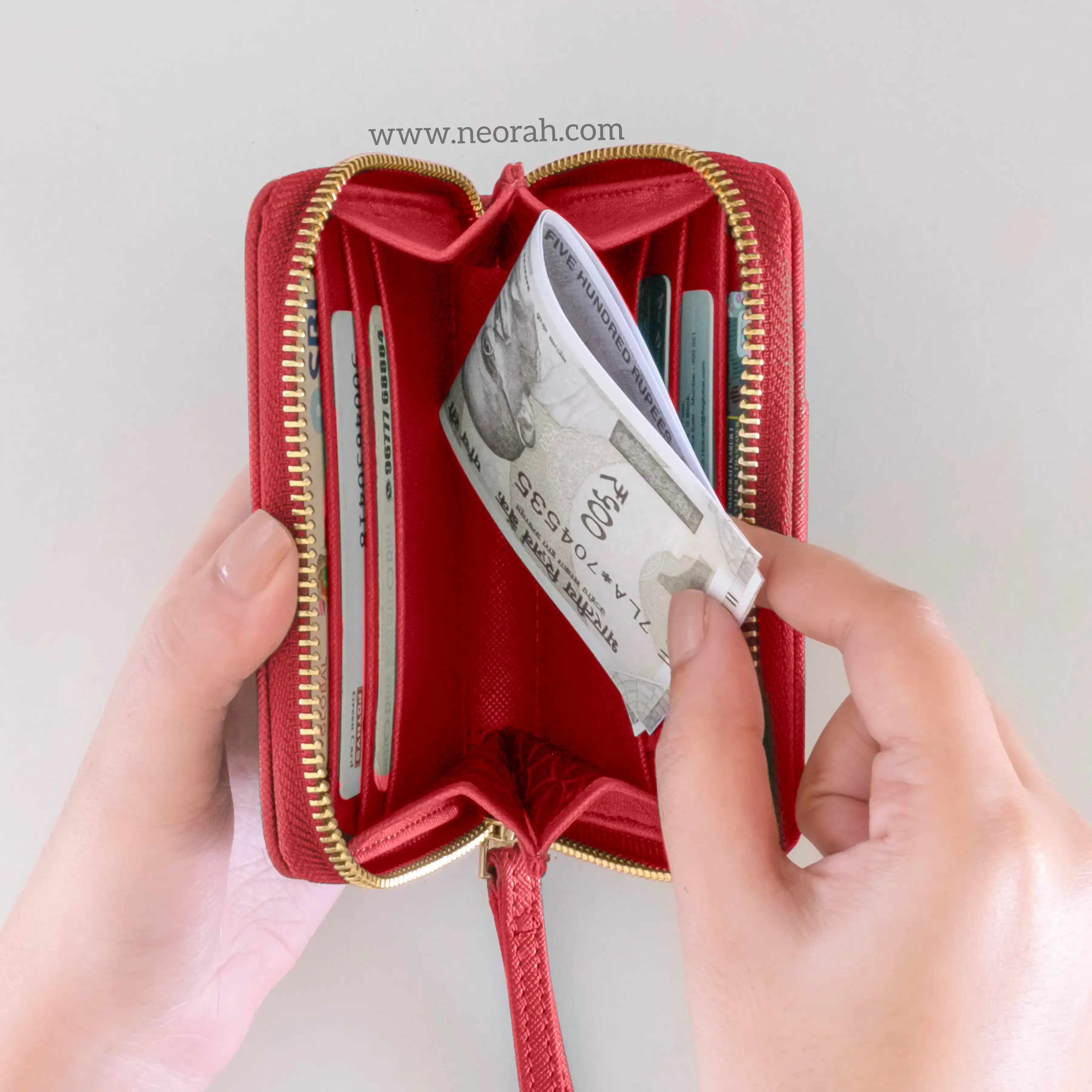 BIJOU - WOMEN ZIP AROUND WALLET WITH WRISTLET - Image 69