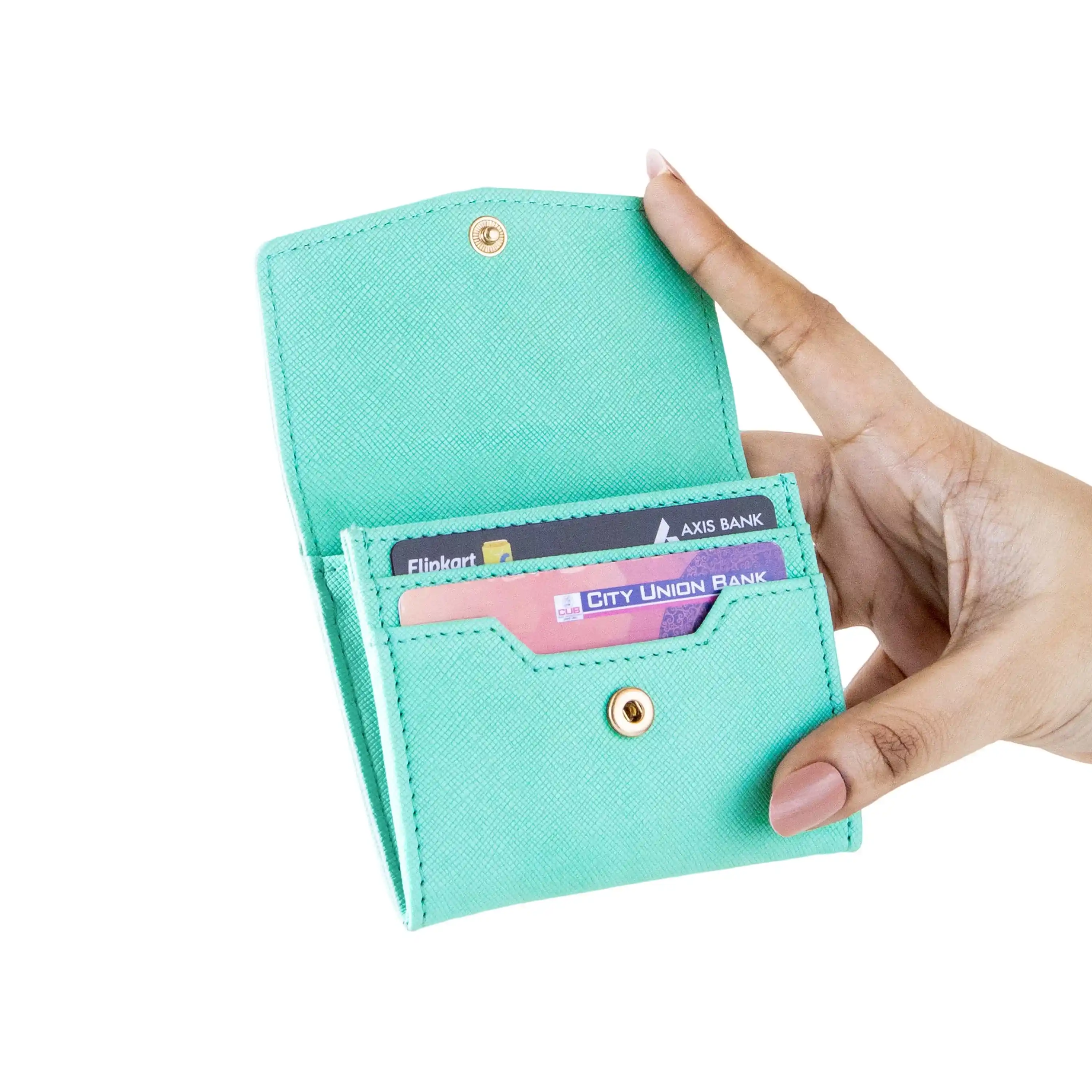 CARD WALLET WITH SNAP - Image 103
