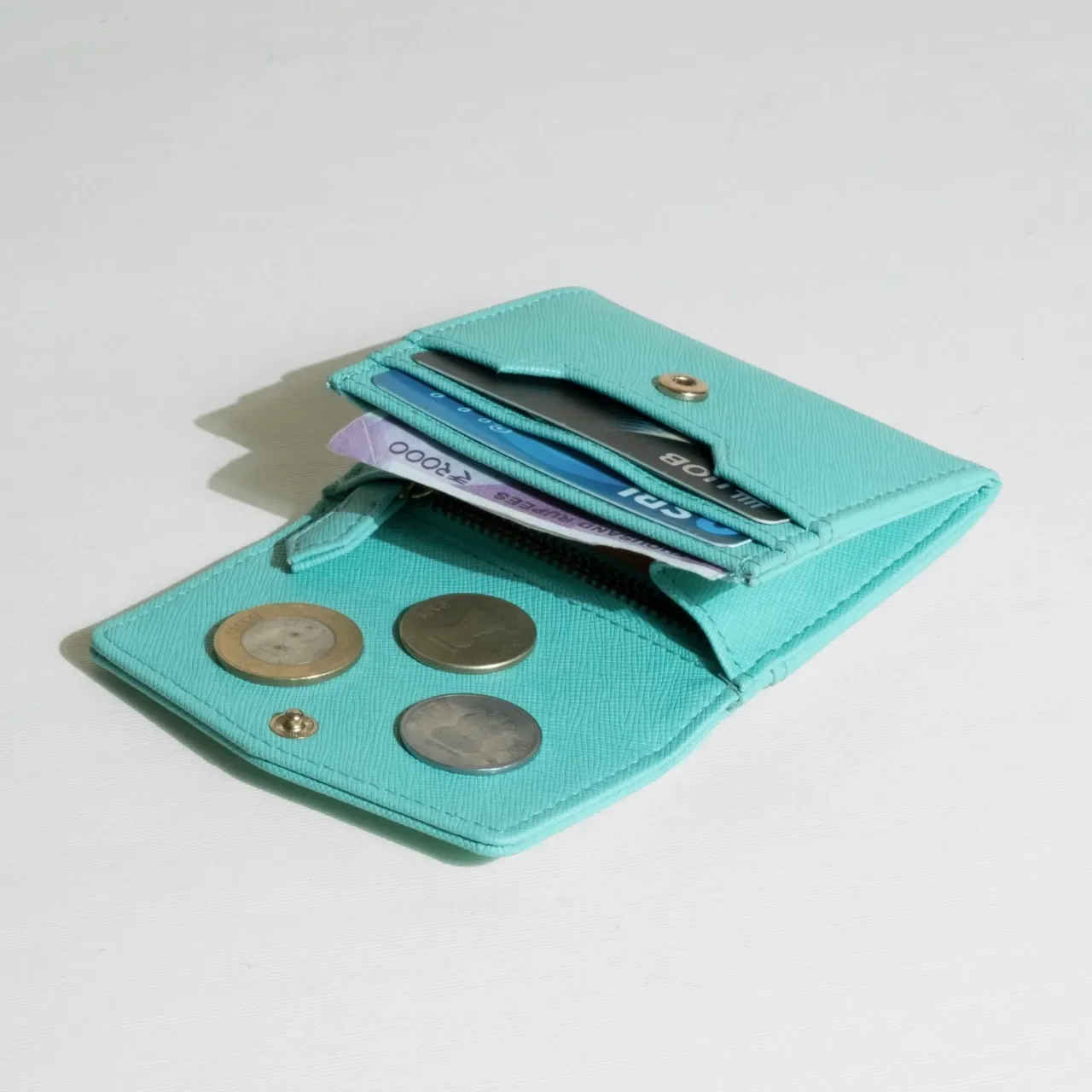 CARD WALLET WITH SNAP - Image 106