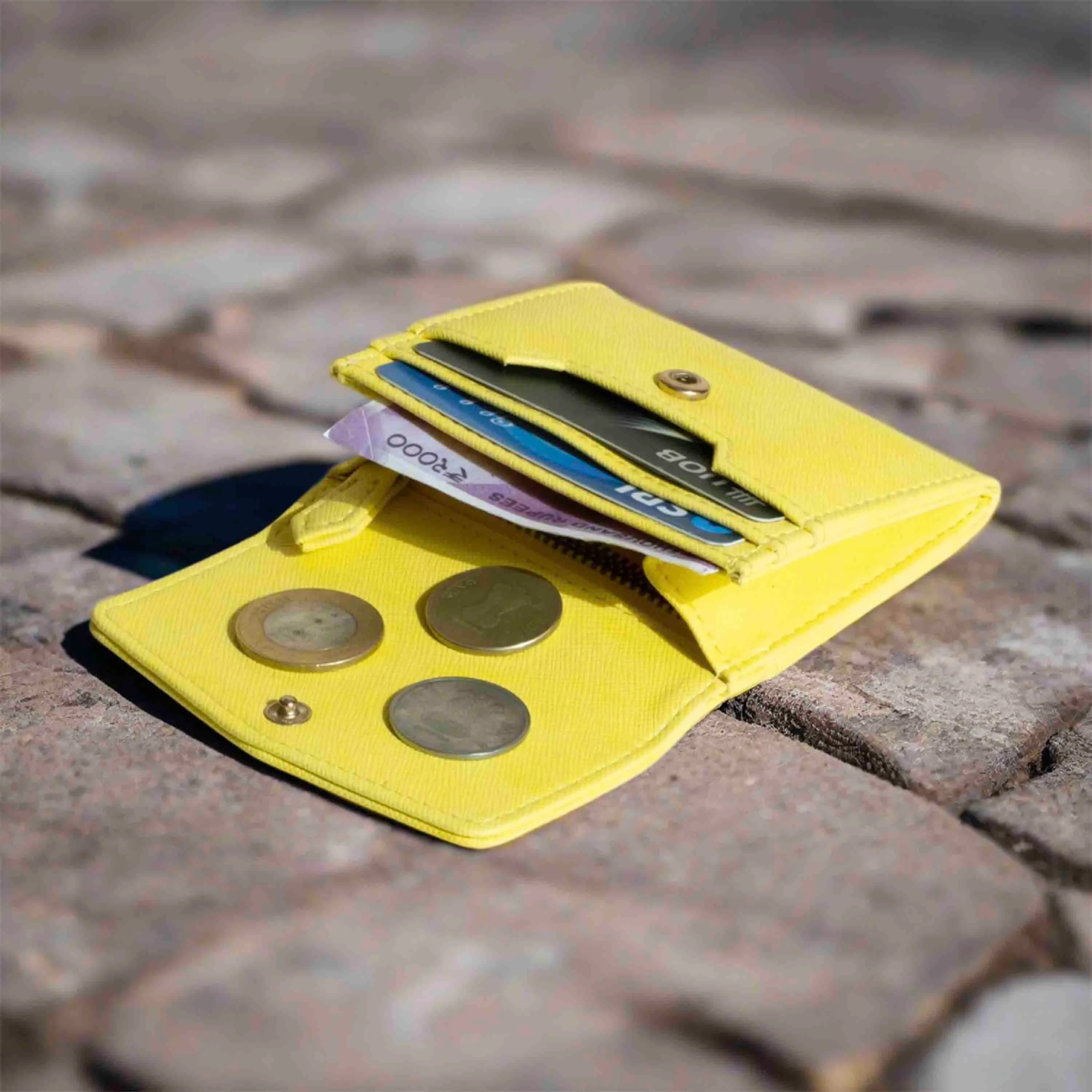 CARD WALLET WITH SNAP - Image 119