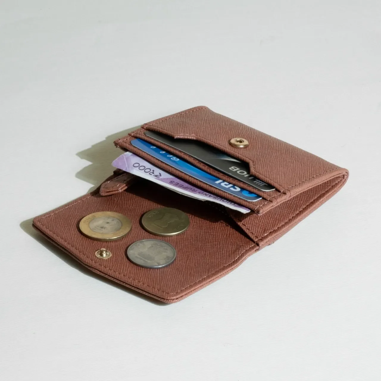 CARD WALLET WITH SNAP - Image 33