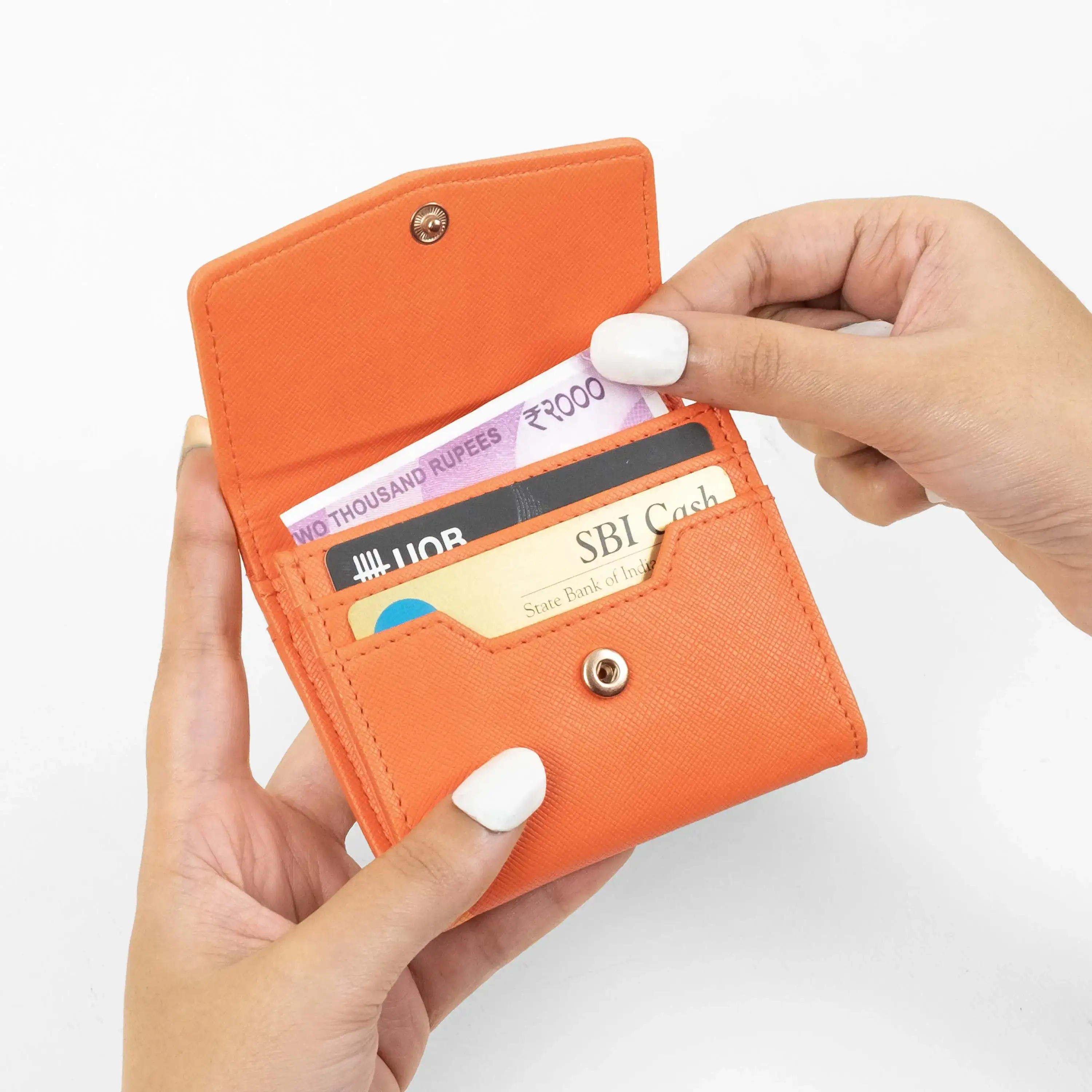 CARD WALLET WITH SNAP - Image 75