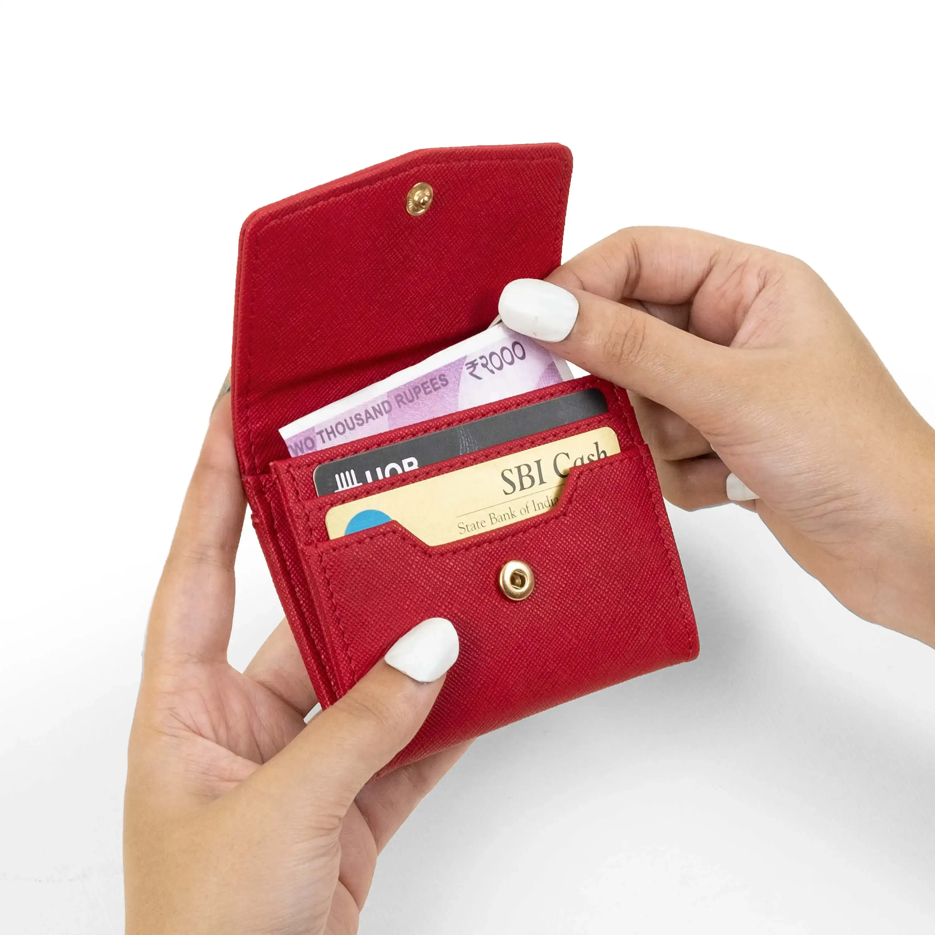 CARD WALLET WITH SNAP - Image 90