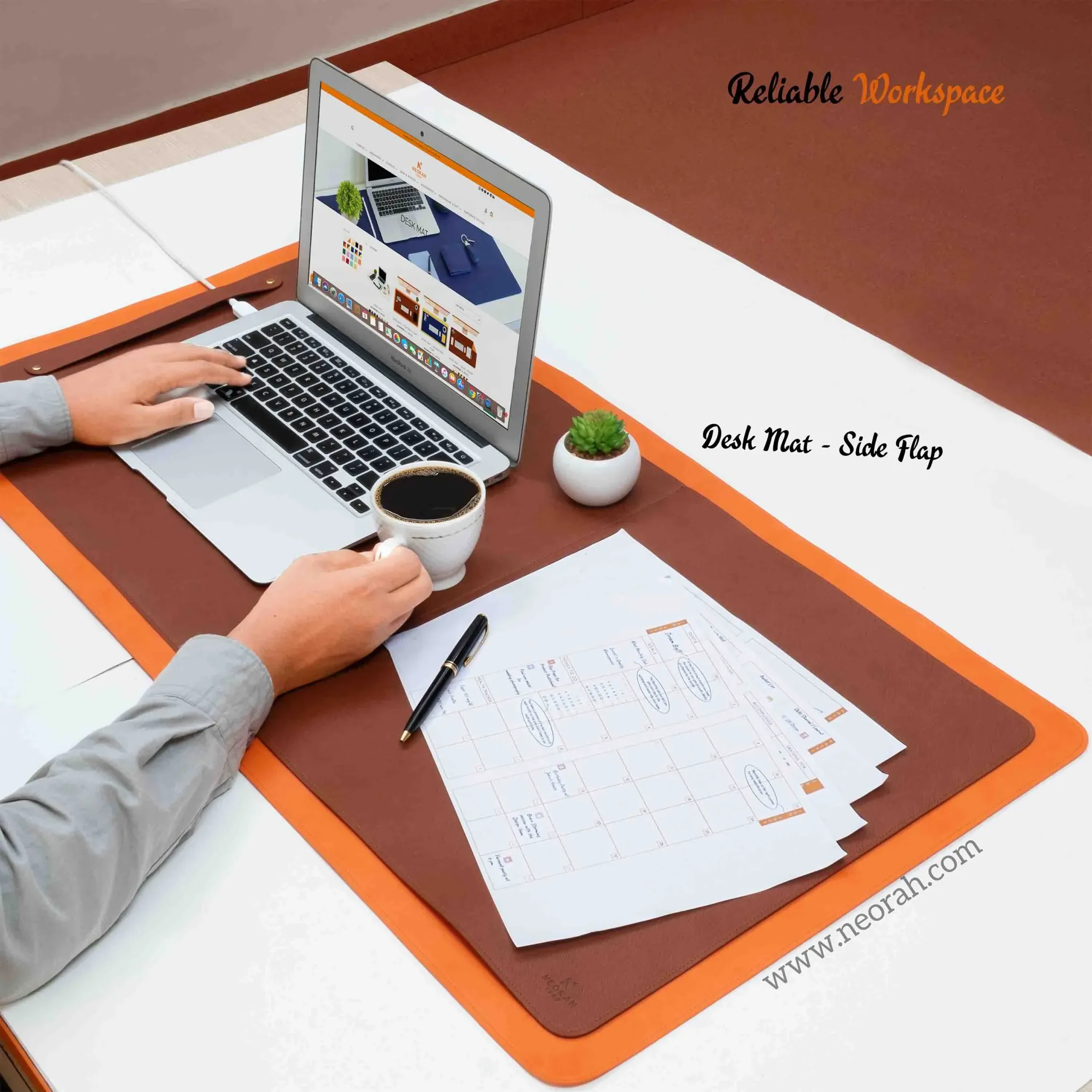DESK MAT - SIDE FLAP - (COLOR CUSTOMISABLE) - Image 4