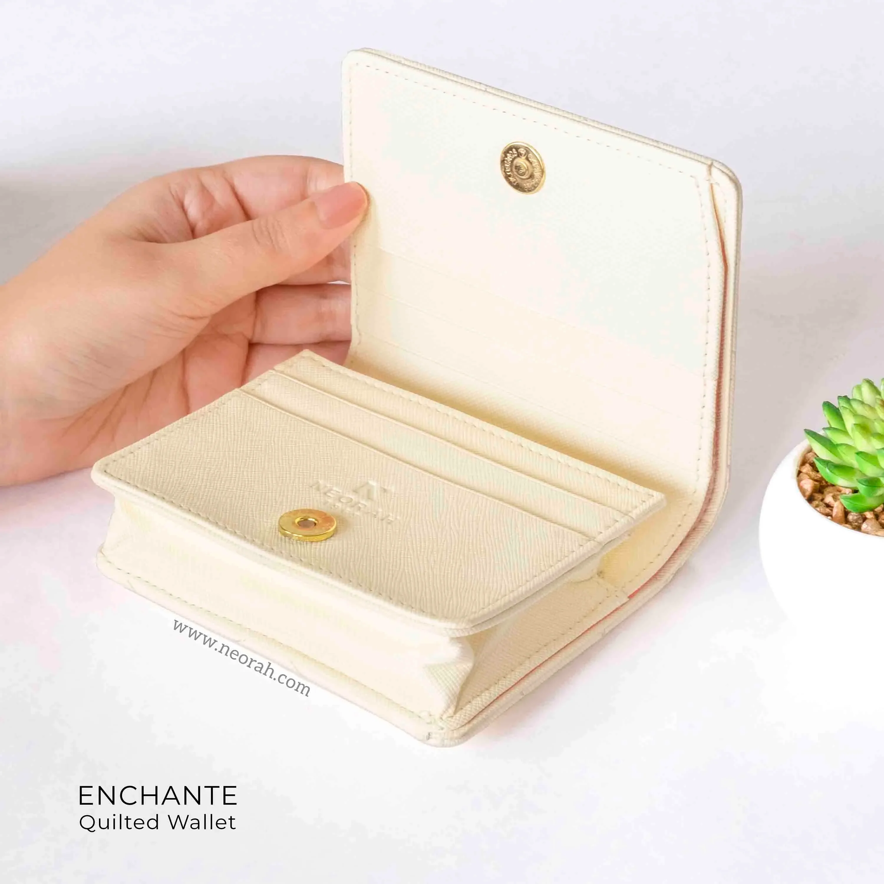 ENCHANTE - QUILTED SMALL WALLET - Image 84