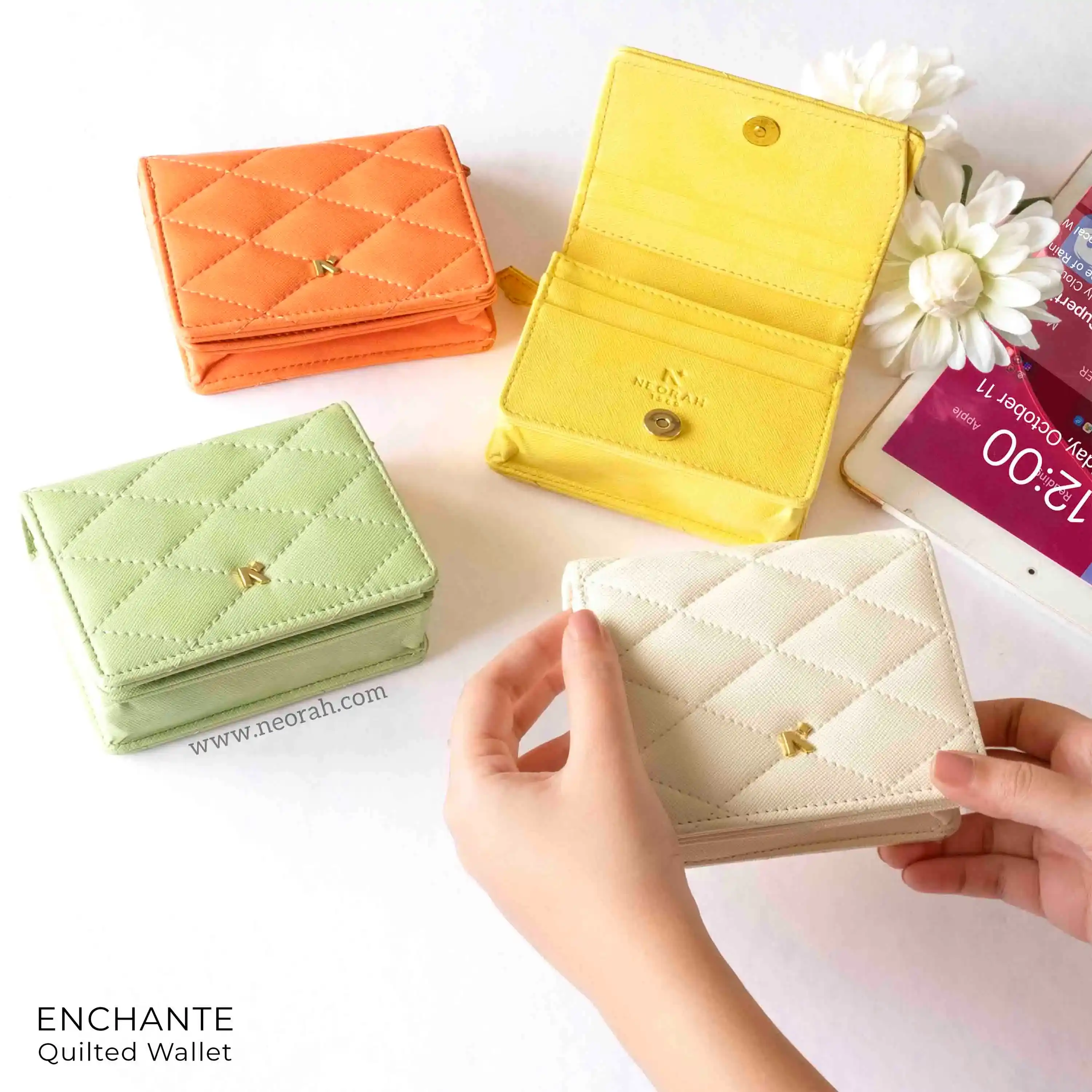 ENCHANTE - QUILTED SMALL WALLET - Image 86