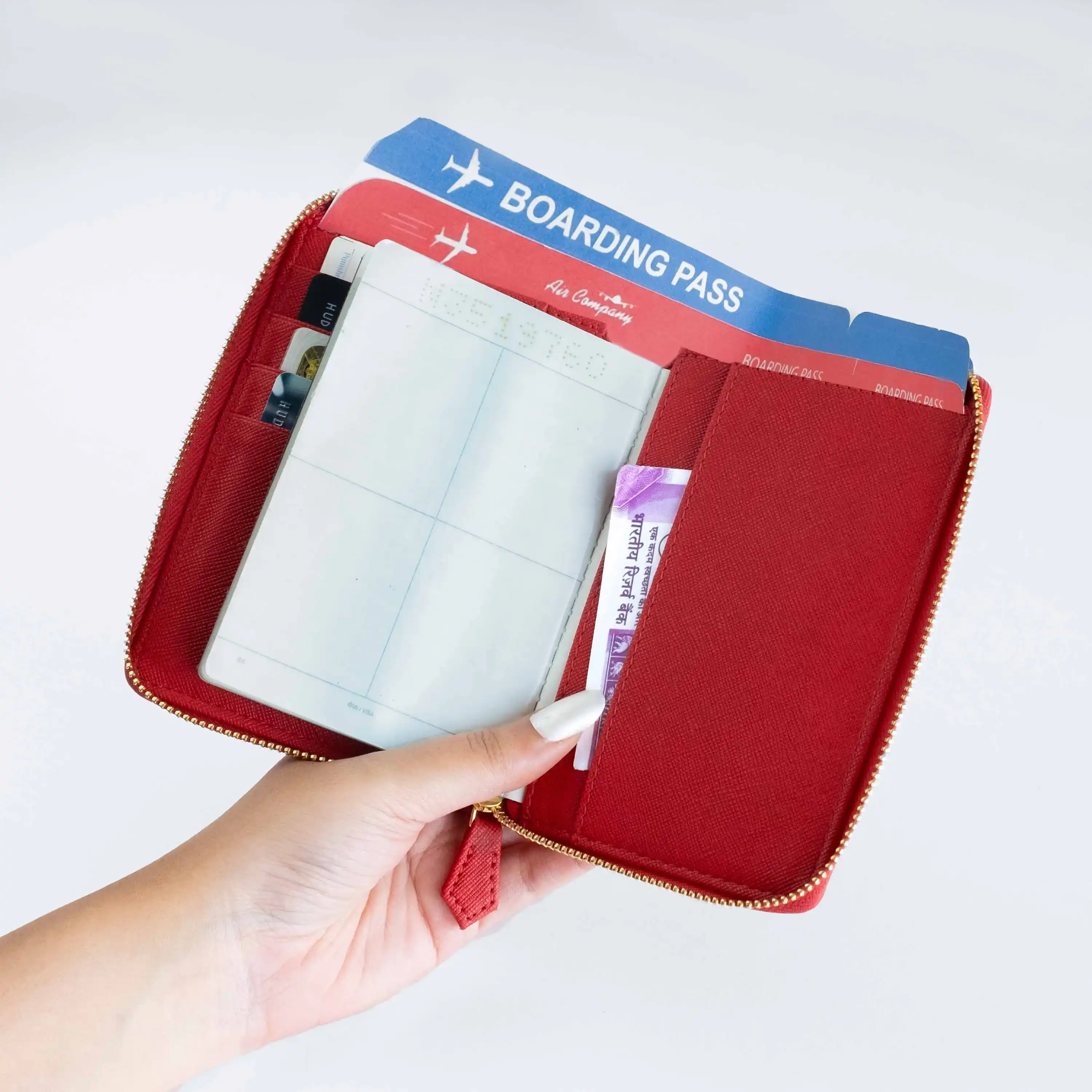 B7 - ORGANISER / PASSPORT COVER - ZIP - Image 4