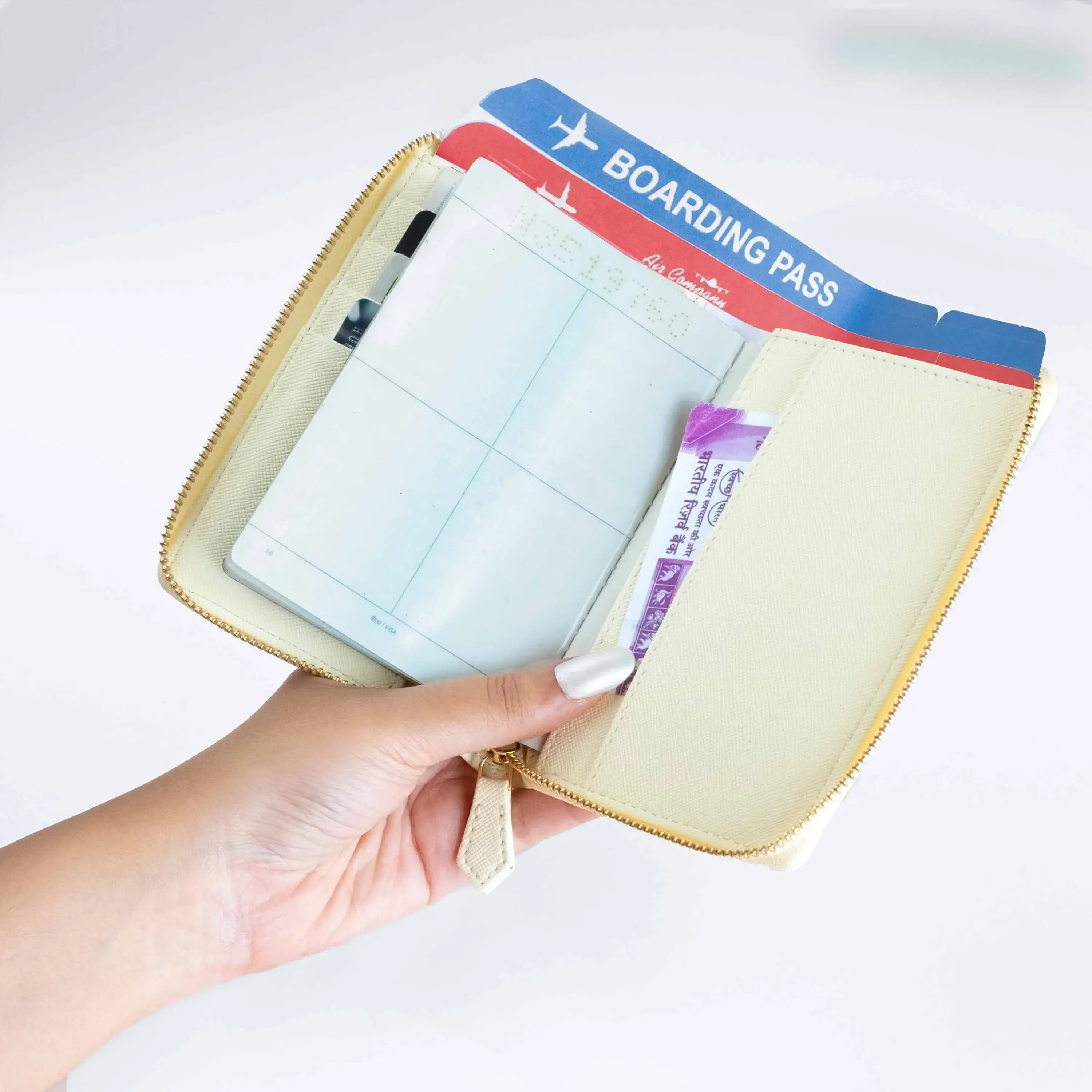 B7 - ORGANISER / PASSPORT COVER - ZIP - Image 9