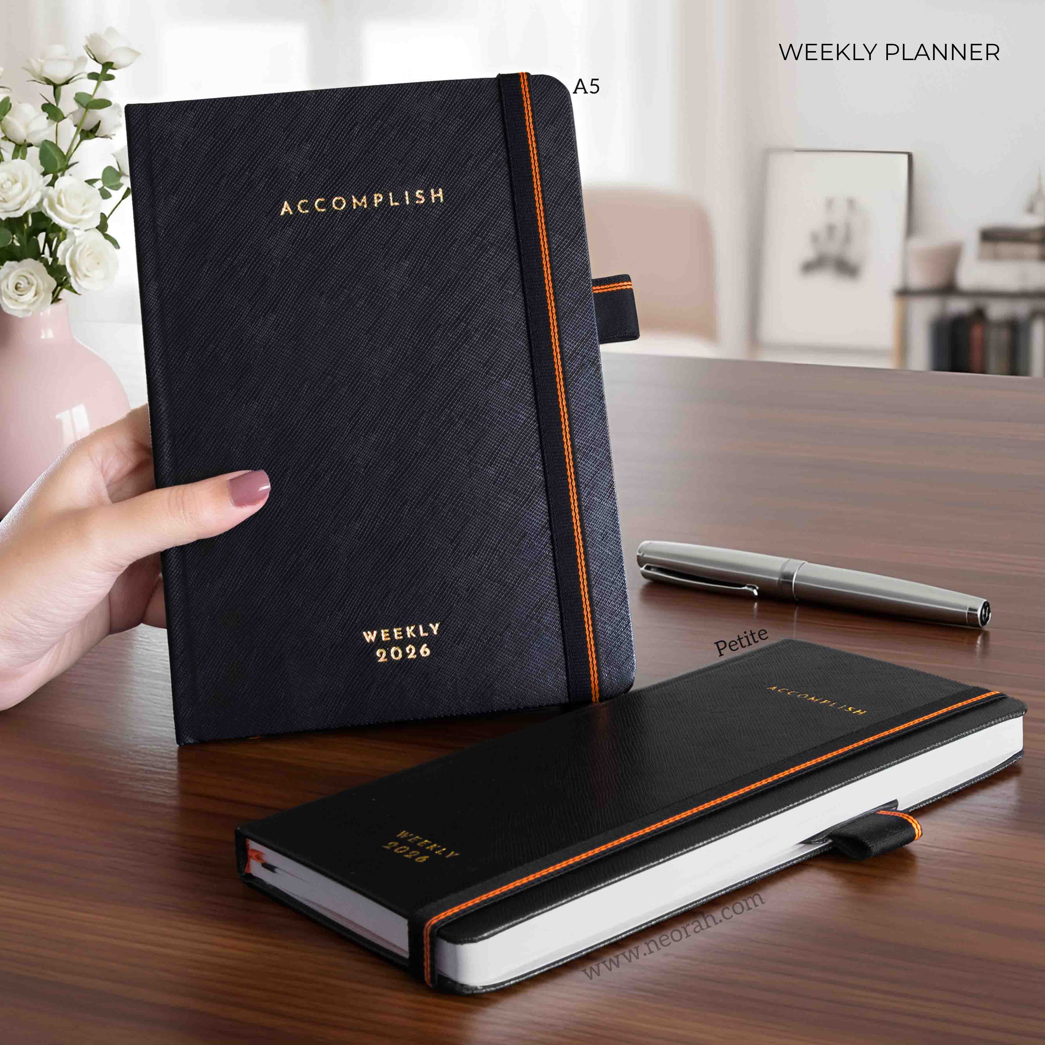 A5 - 2026 - WEEKLY PLANNER - HARD COVER - Image 87