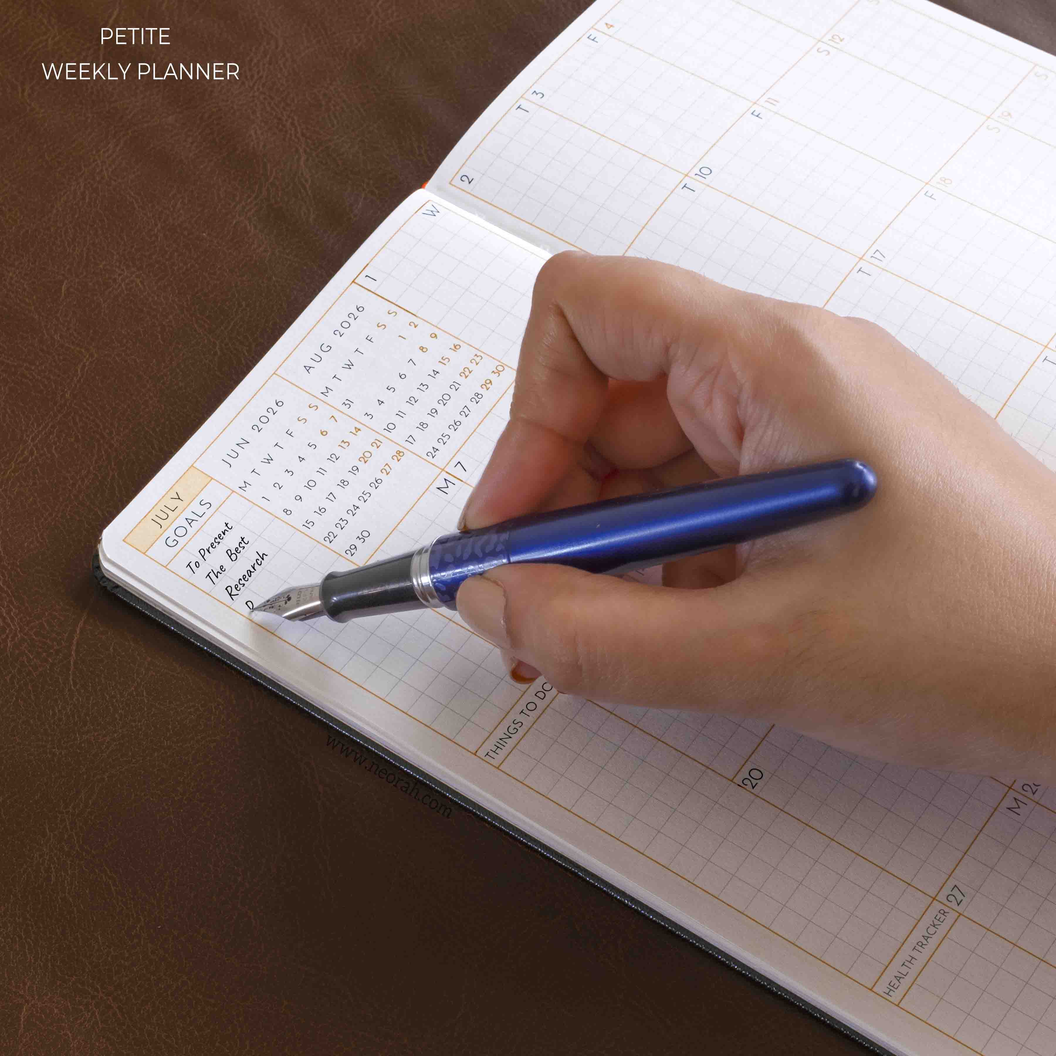 PETITE - 2026 - WEEKLY PLANNER - HARD COVER - Image 11